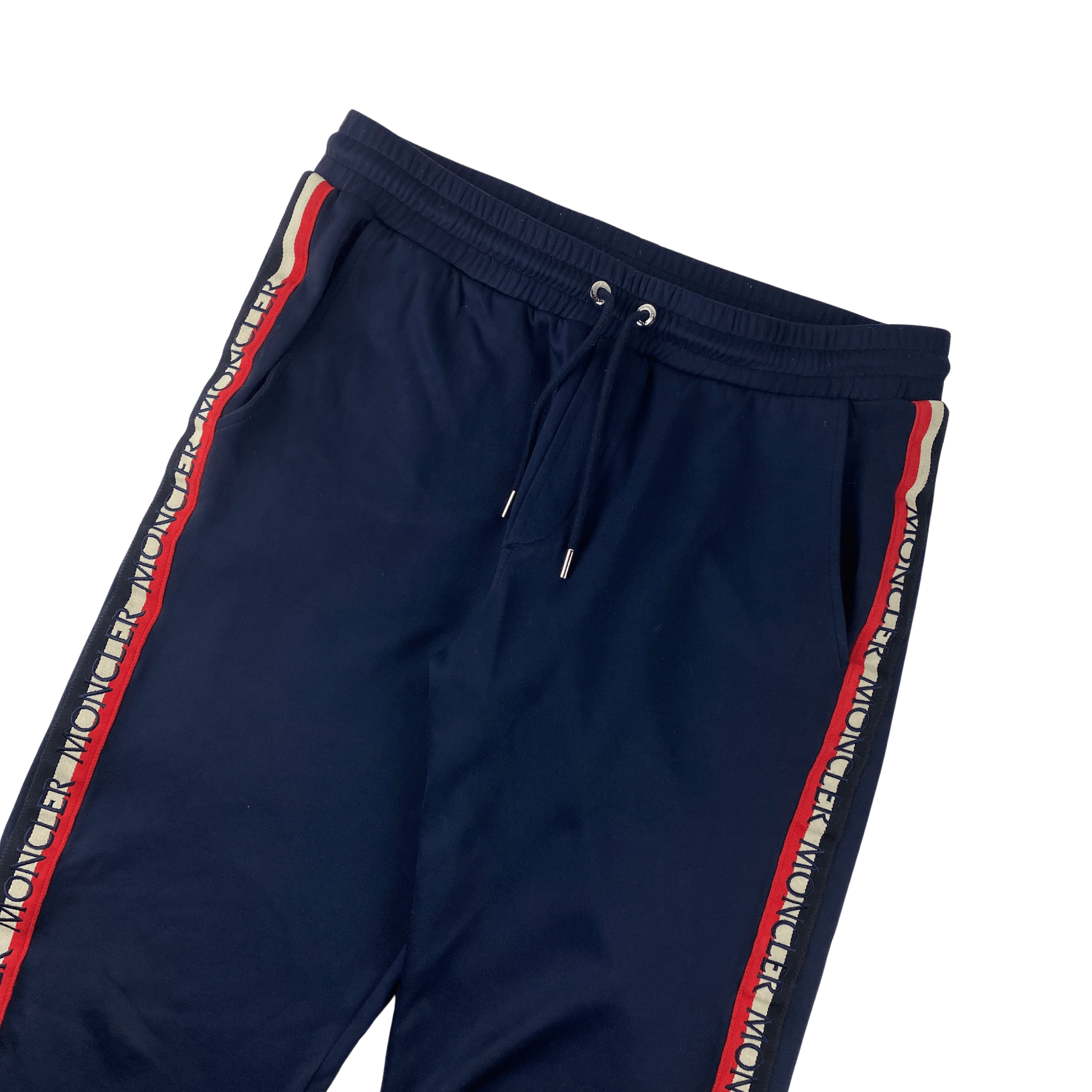 Moncler Moncler Navy Logo Track Pants Size US 32 / EU 48 - 3 Thumbnail