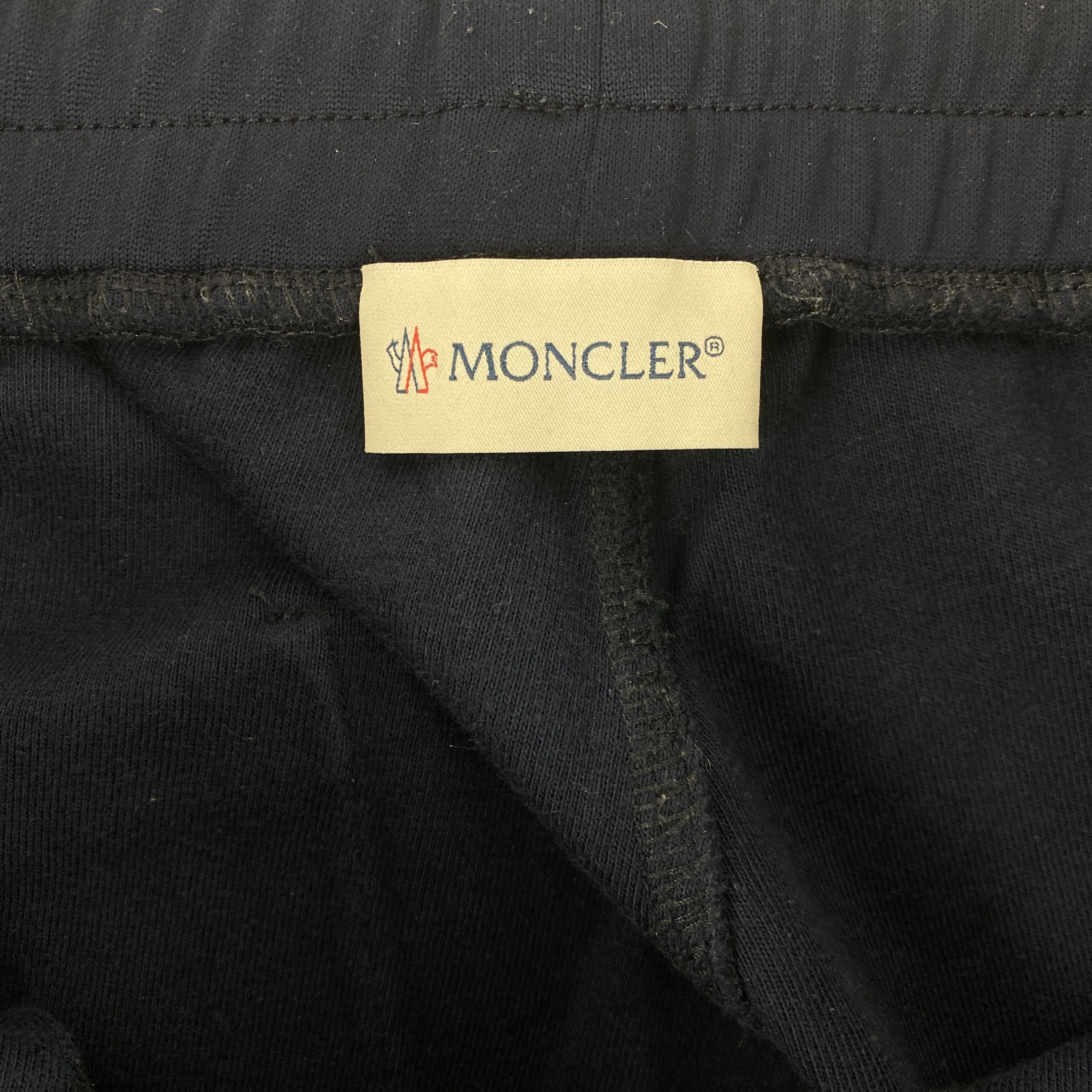 Moncler Moncler Navy Logo Track Pants Size US 32 / EU 48 - 4 Thumbnail