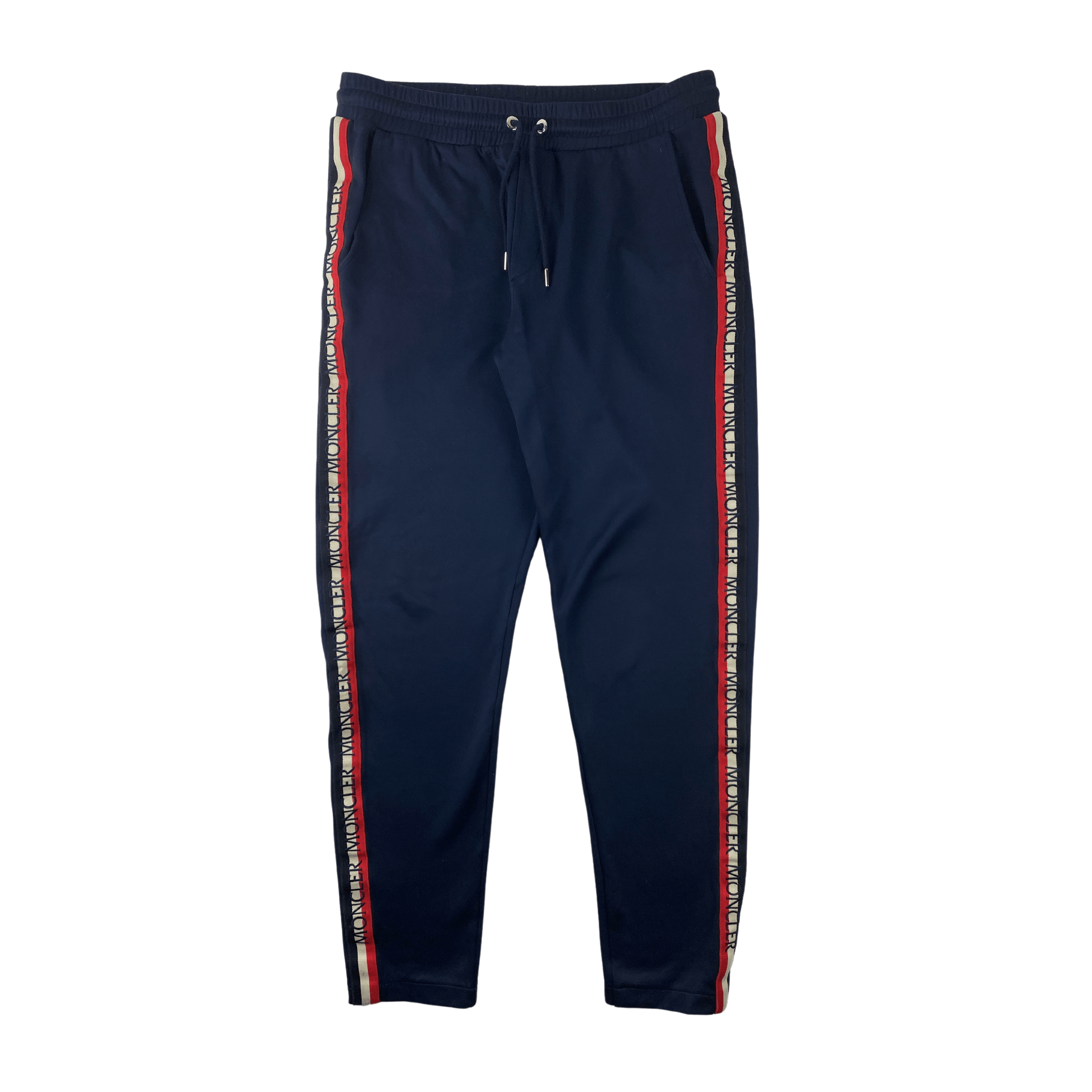 Moncler Moncler Navy Logo Track Pants Size US 32 / EU 48 - 2 Thumbnail