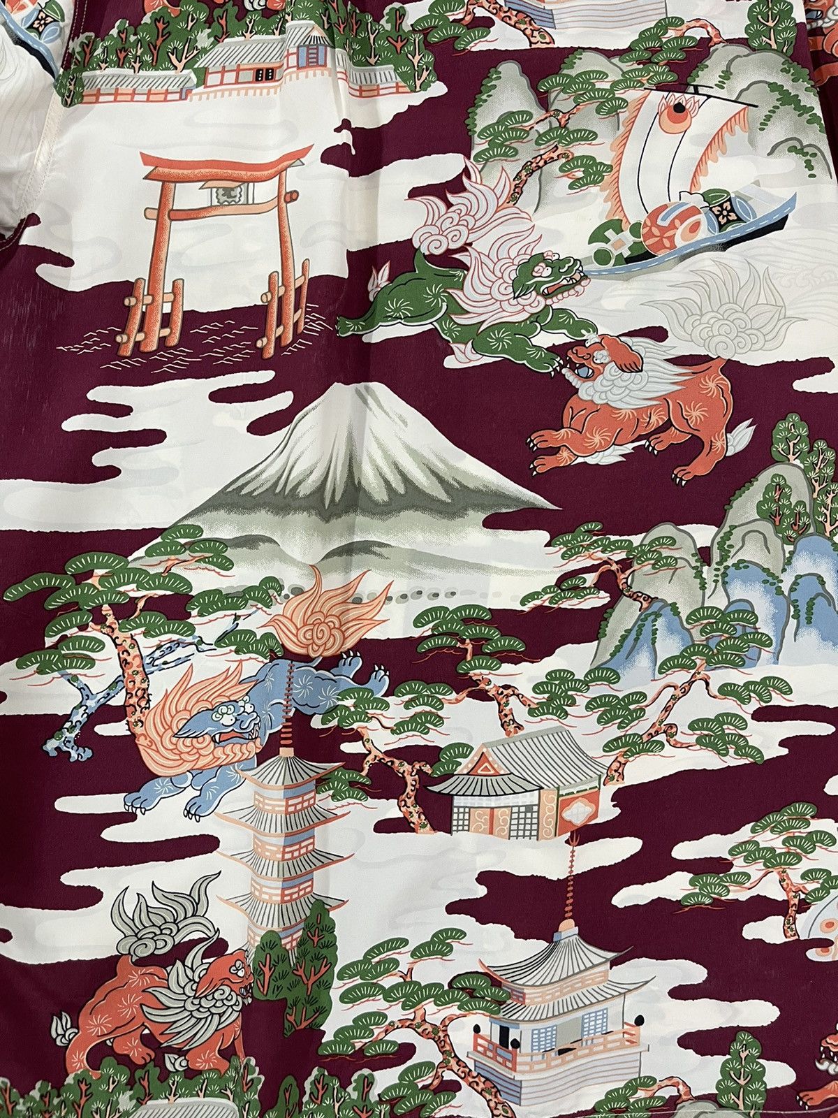 Japanese Brand Japanese Brand Warehouse Co. Hawaiian Shirt Size US M / EU 48-50 / 2 - 9 Thumbnail