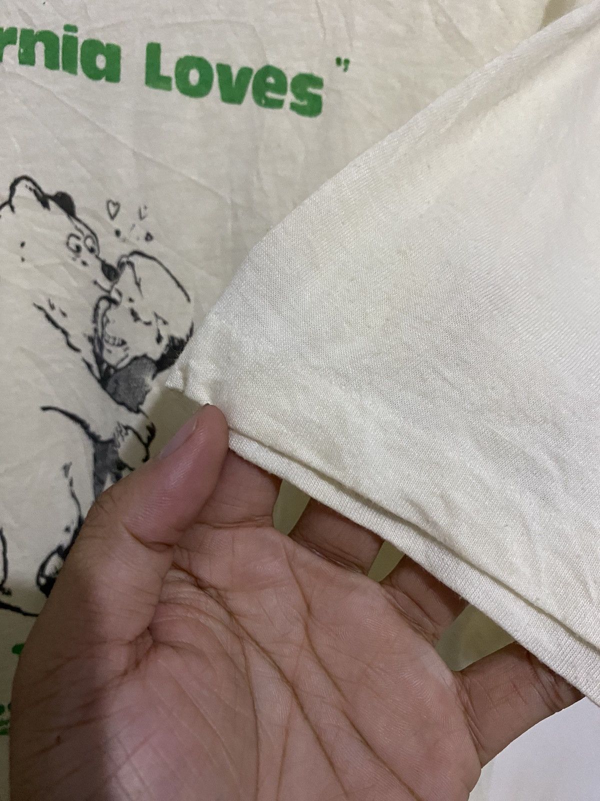 Vintage 💸BINDINGOFFER💸70s California Loves Jimmy Carter Tees Size US XL / EU 56 / 4 - 4 Thumbnail