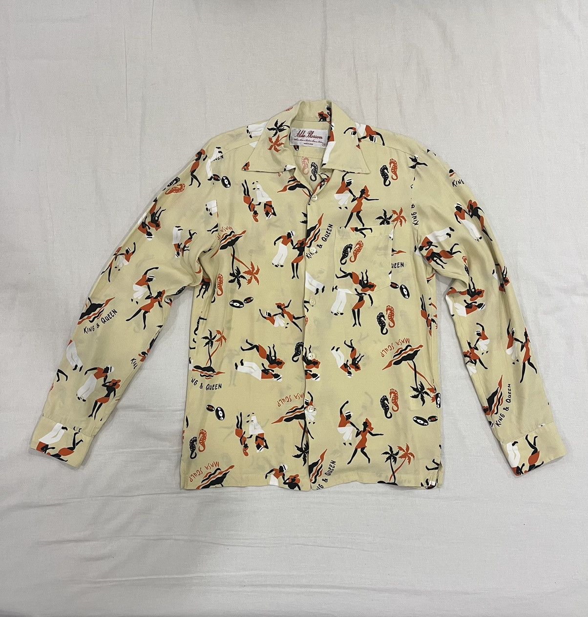 Japanese Brand Aloha Blossom King & Queen Beige Size US S / EU 44-46 / 1 - 3 Thumbnail