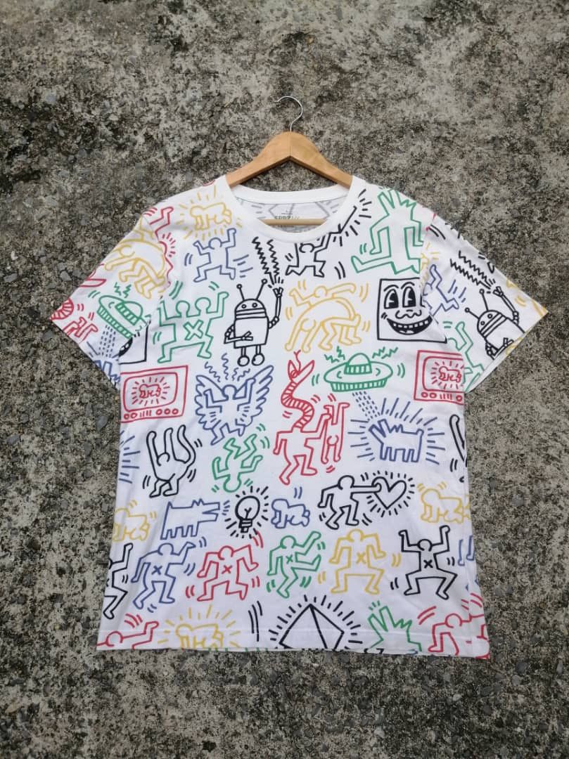 Keith Haring Uniqlo Keith Haring Allover Print Tee Size US M / EU 48-50 / 2 - 1 Thumbnail