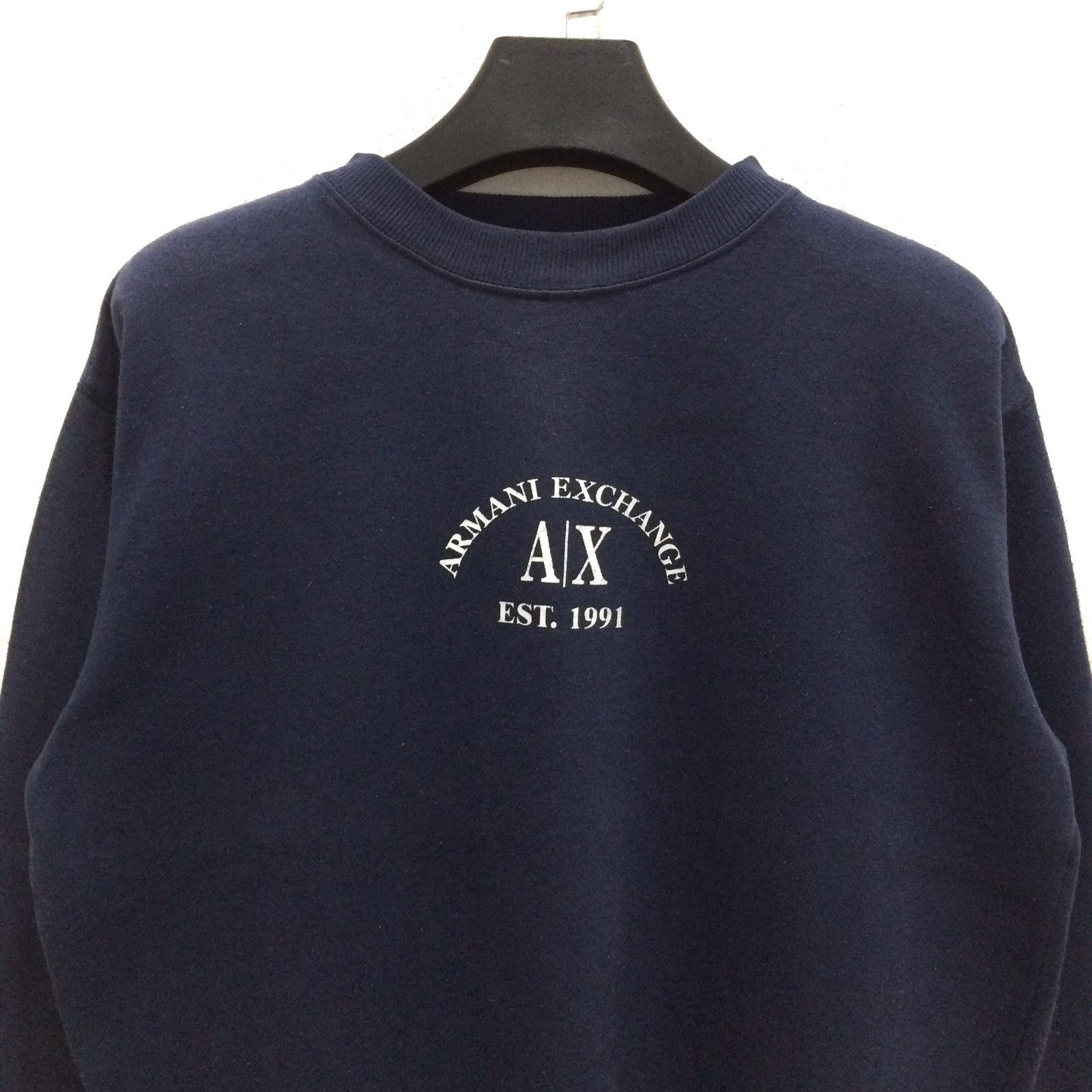 Armani Exchange Armani Exchange Retro Logo Sweatshirt Size US L / EU 52-54 / 3 - 2 Thumbnail