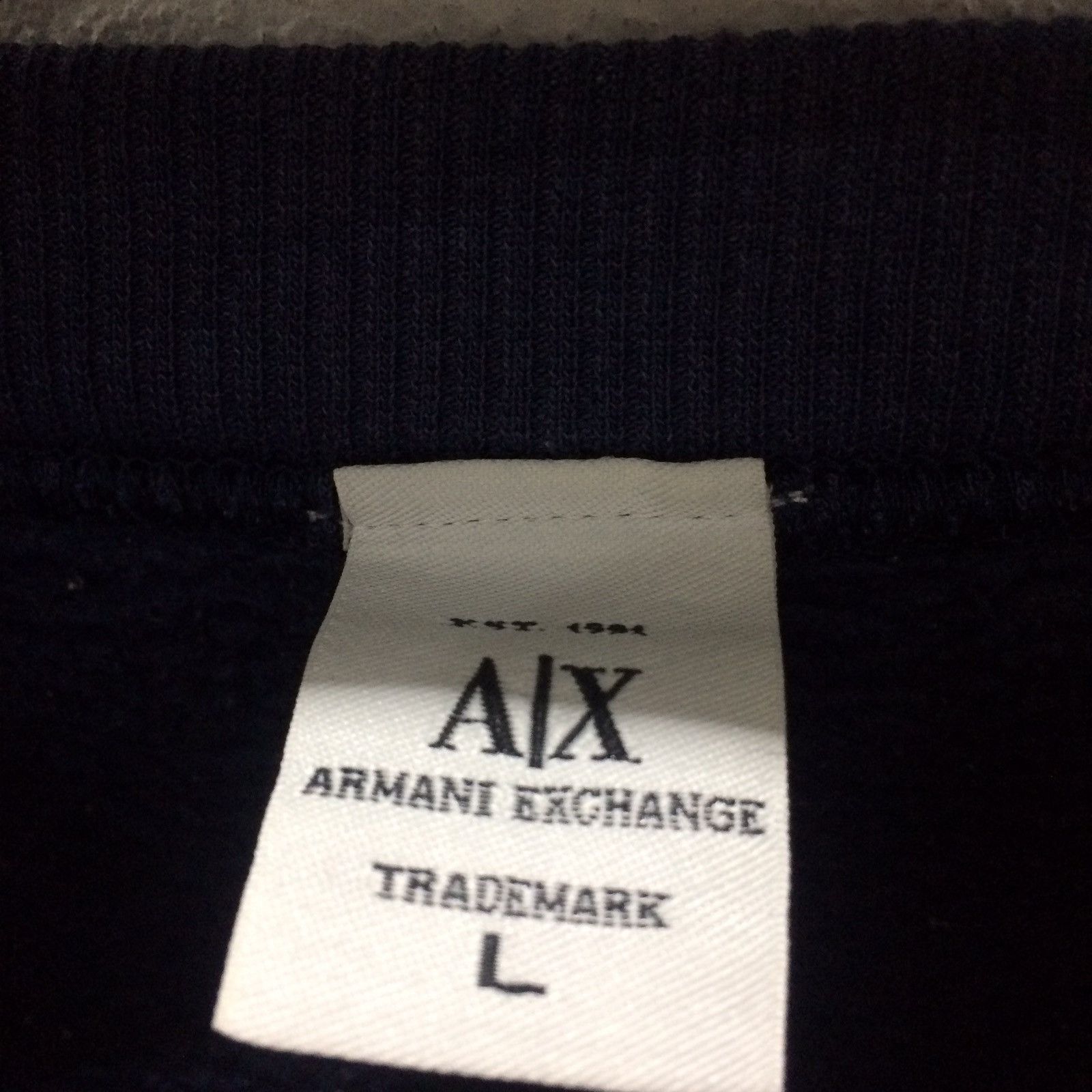 Armani Exchange Armani Exchange Retro Logo Sweatshirt Size US L / EU 52-54 / 3 - 3 Thumbnail