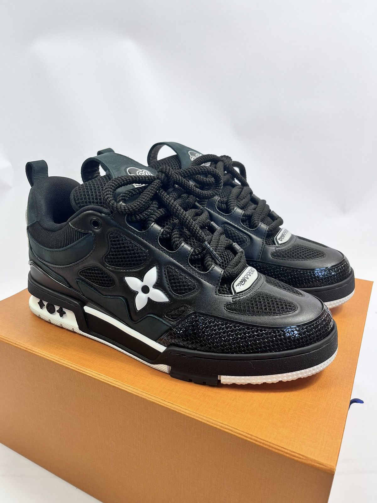 Louis Vuitton Louis Vuitton sk8 skate shoes 8.5 LV Black Virgil