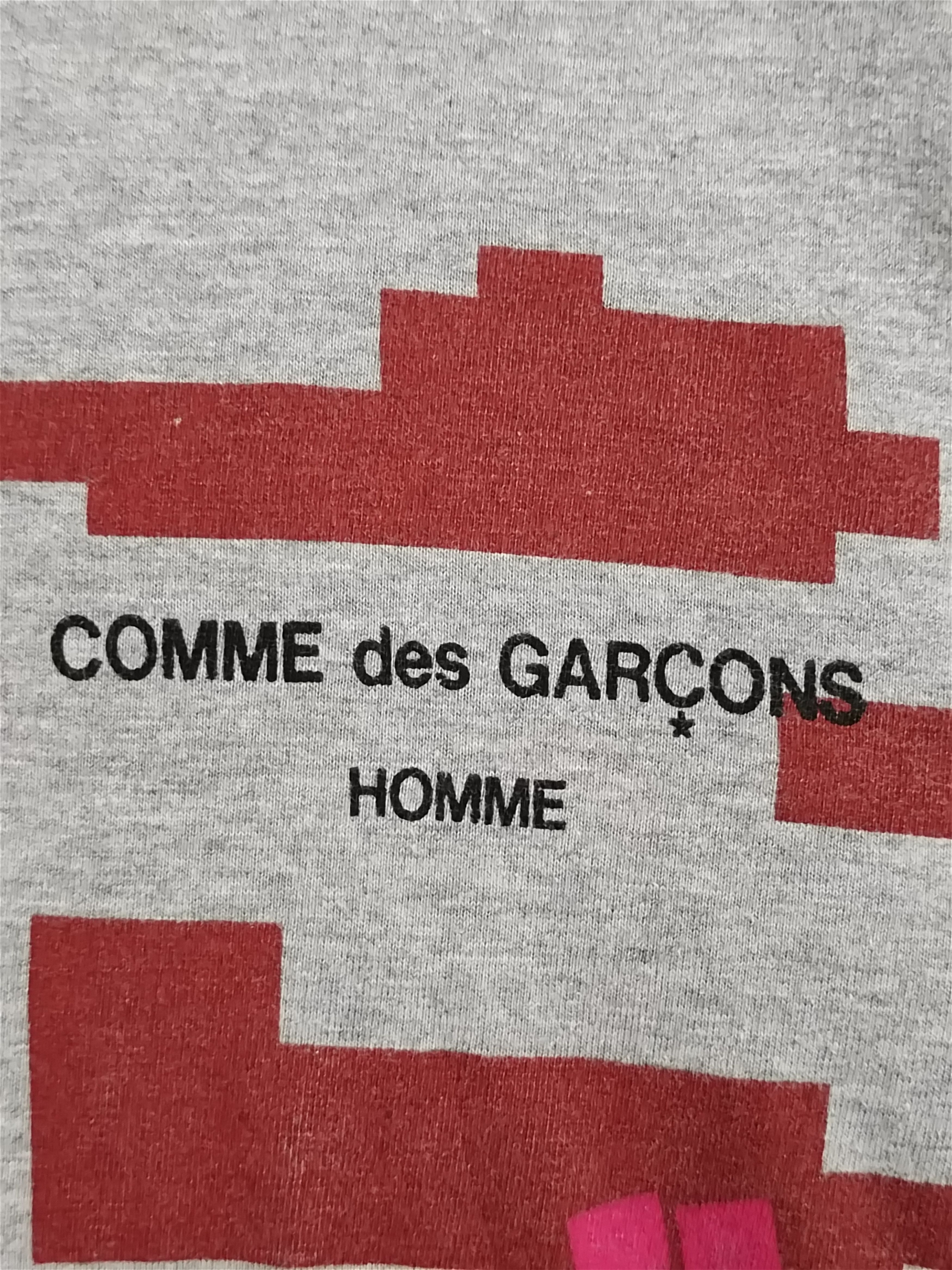 Comme des Garcons Homme Archive 2000s Comme Des Garcon Homme T-Shirt Nice Art Design Size US M / EU 48-50 / 2 - 4 Thumbnail