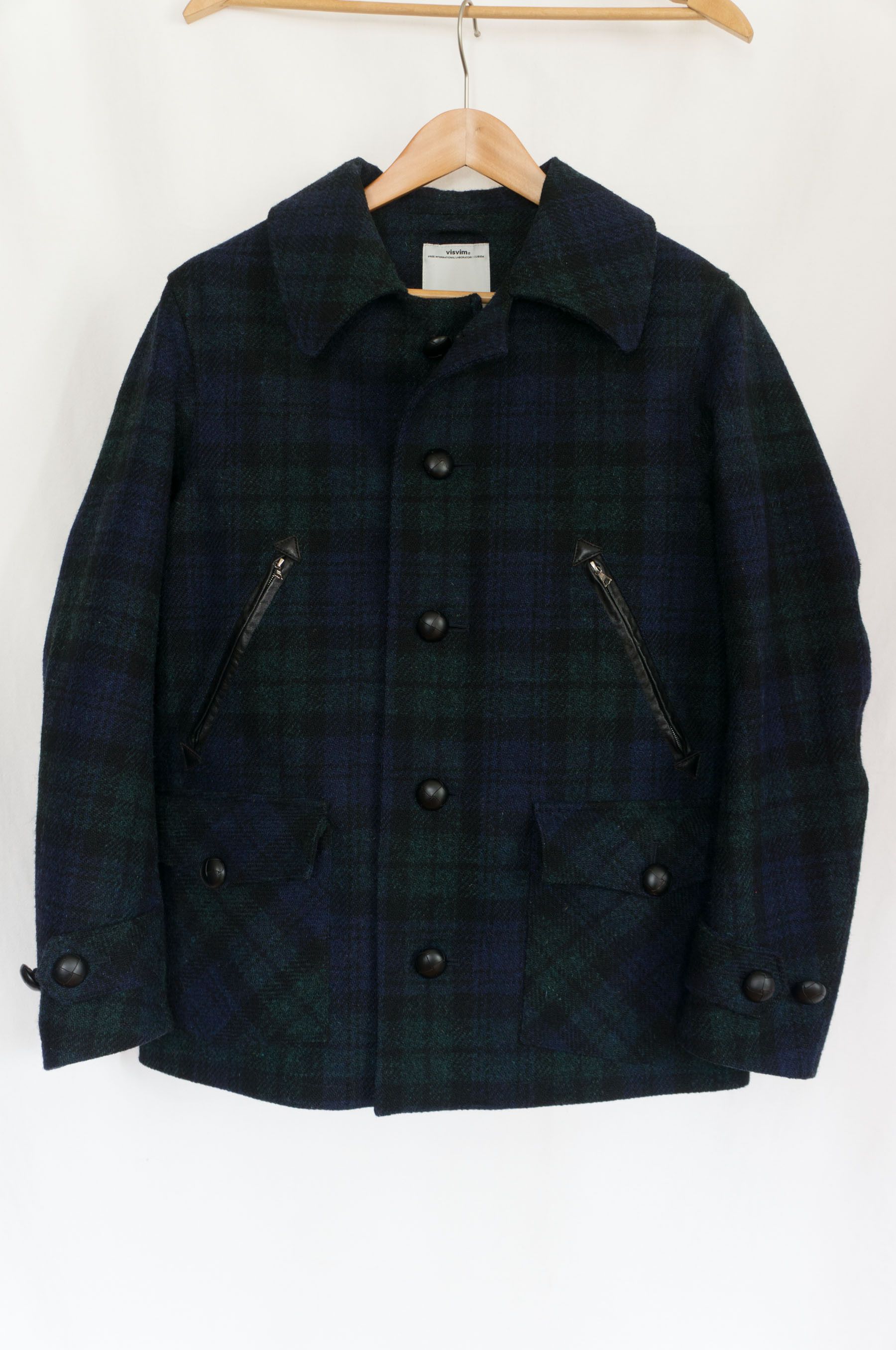 Visvim Blackwatch tartan tweed coat Size US M / EU 48-50 / 2 - 1 Thumbnail
