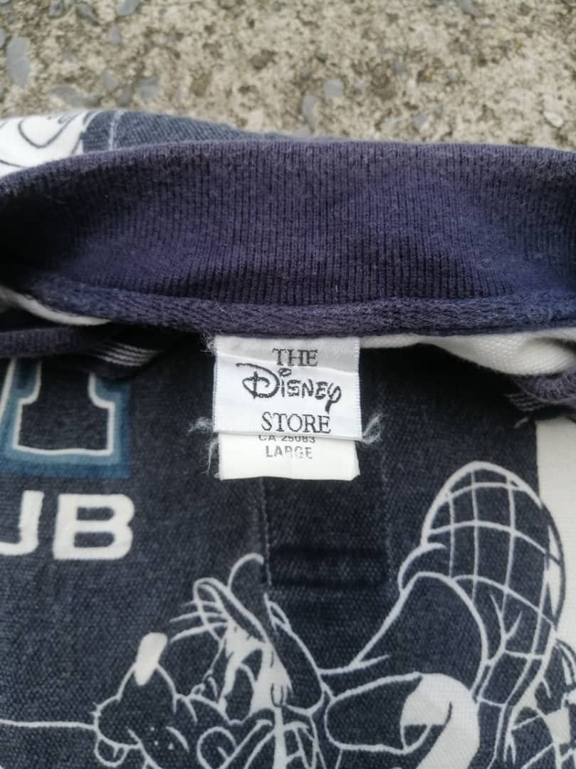 Disney × Mickey Mouse × Vintage Disney Mickey Mouse Allover Print Polo Shirt Size US L / EU 52-54 / 3 - 3 Thumbnail