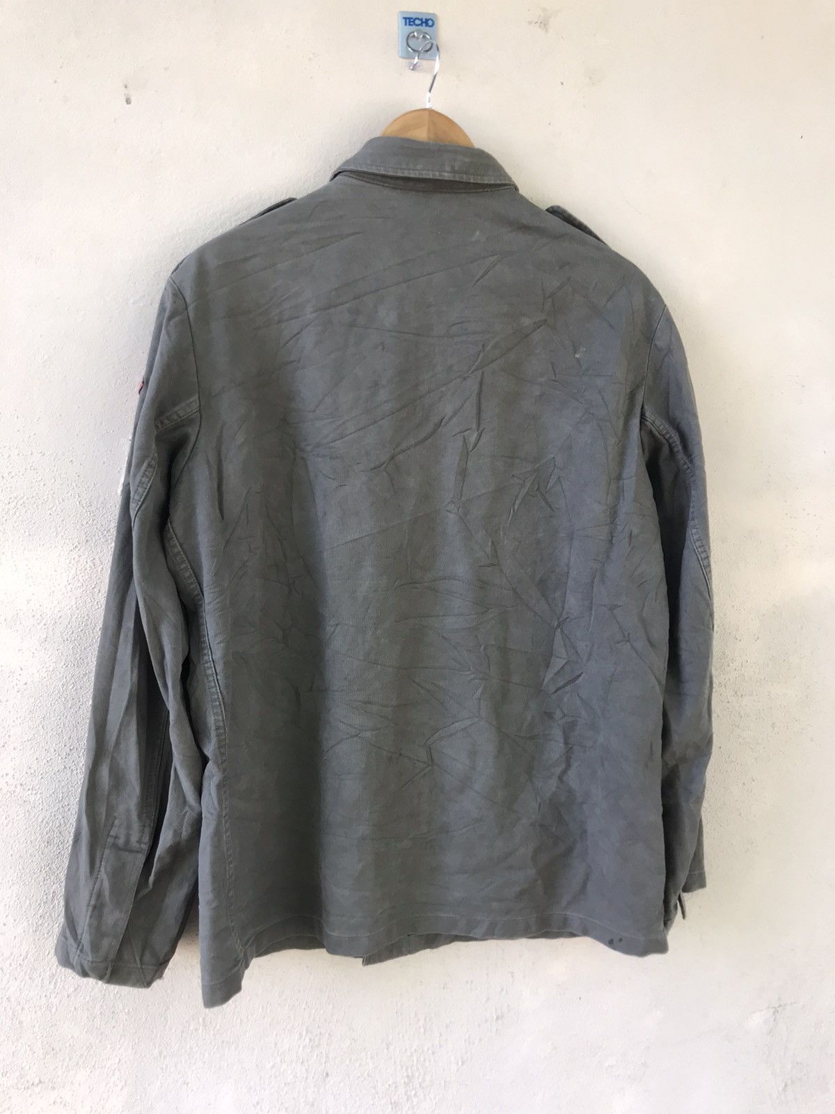 Vintage Vintage 90s Marquardt+Schulz German Army Military Jacket Size US L / EU 52-54 / 3 - 5 Thumbnail