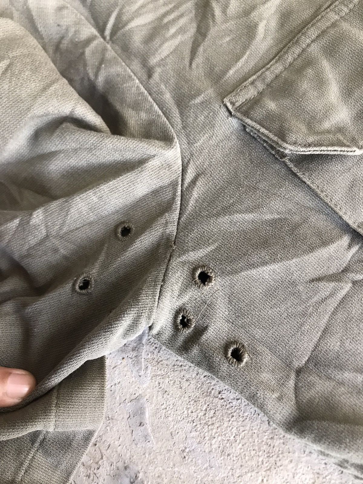 Vintage Vintage 90s Marquardt+Schulz German Army Military Jacket Size US L / EU 52-54 / 3 - 7 Thumbnail
