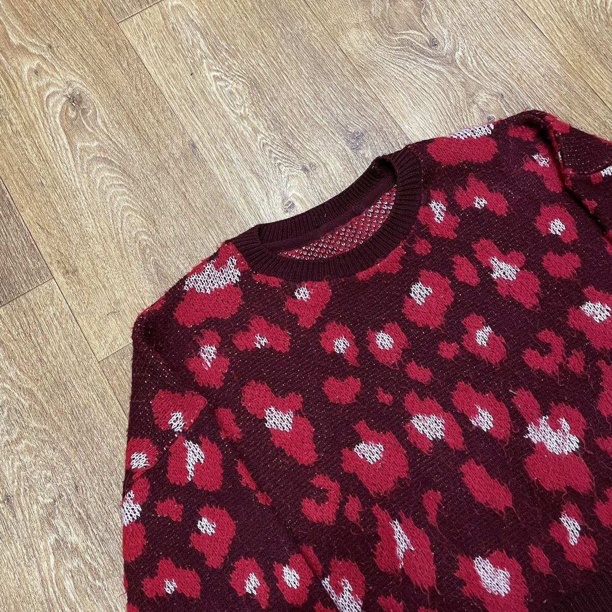 Vintage Vintage Y2K Floral All Over Print Crop Sweater Rave Baggy S Size US S / EU 44-46 / 1 - 6 Thumbnail
