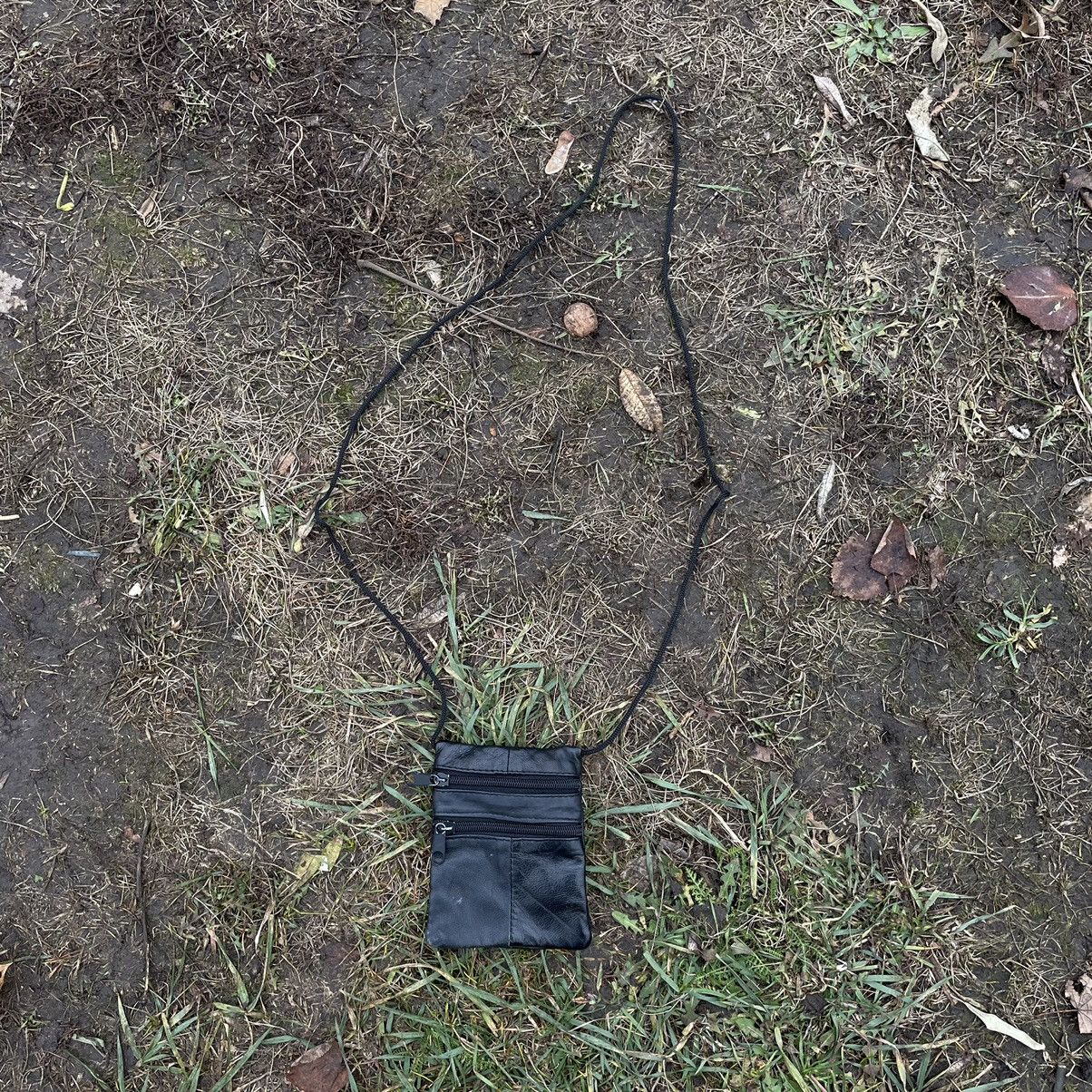 Avant Garde x Vintage Y2K Outdoor Crossbody Bag With Pockets Streetwear in Black, Men's