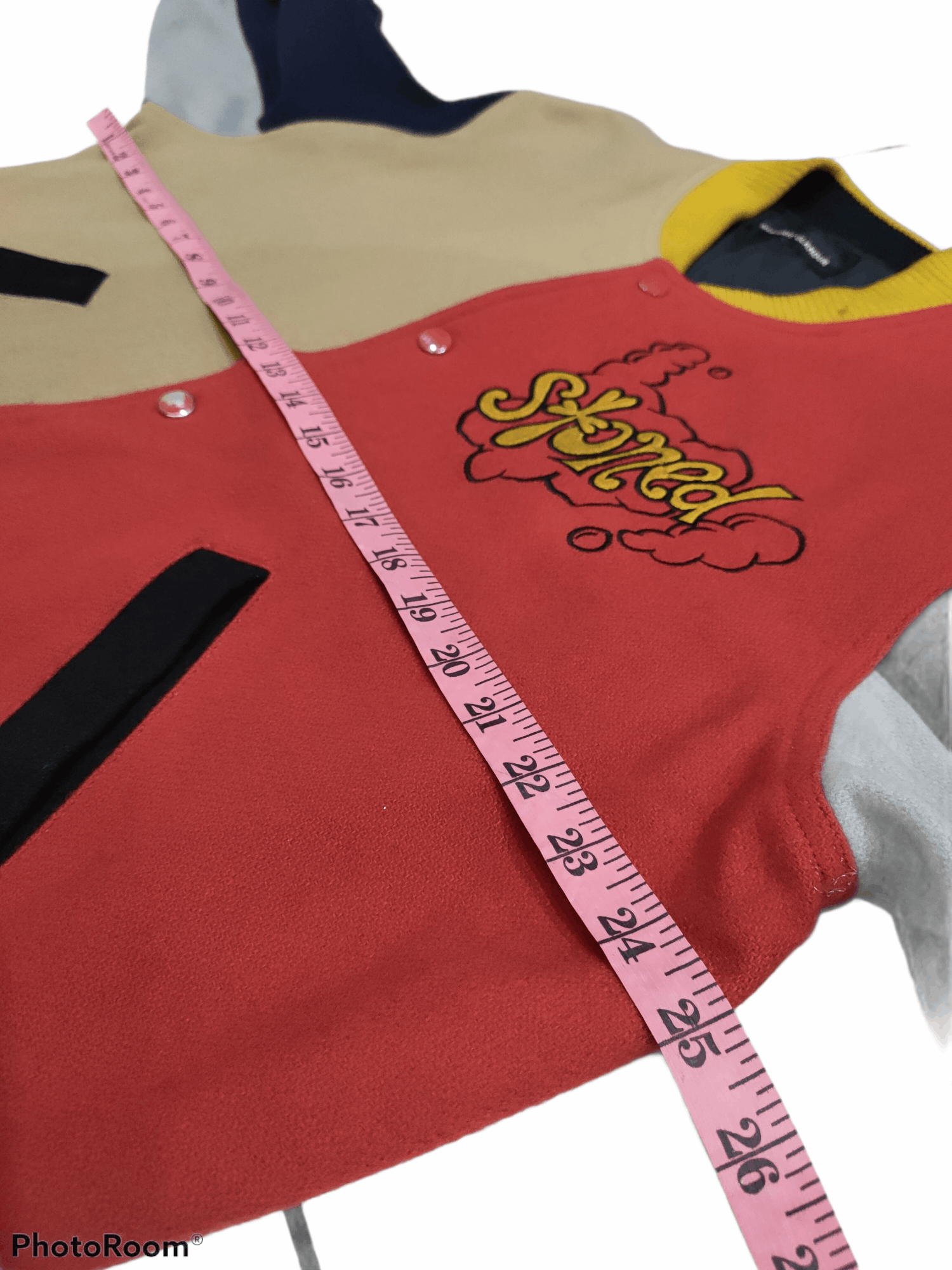 Hysteric Glamour HYSTERIC LOVE QUEENS STONED WOOL VARSITY JACKET Size US L / EU 52-54 / 3 - 13 Thumbnail