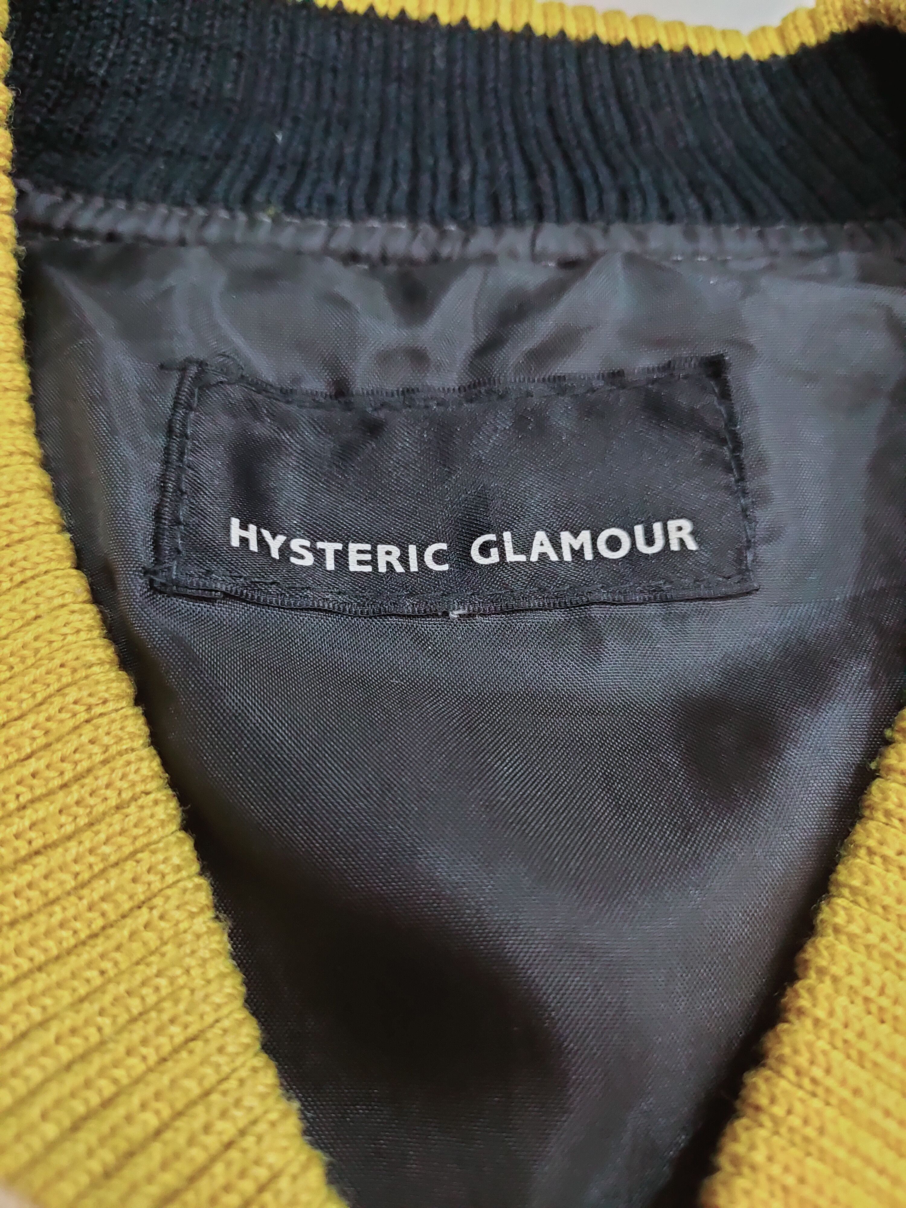 Hysteric Glamour HYSTERIC LOVE QUEENS STONED WOOL VARSITY JACKET Size US L / EU 52-54 / 3 - 12 Thumbnail
