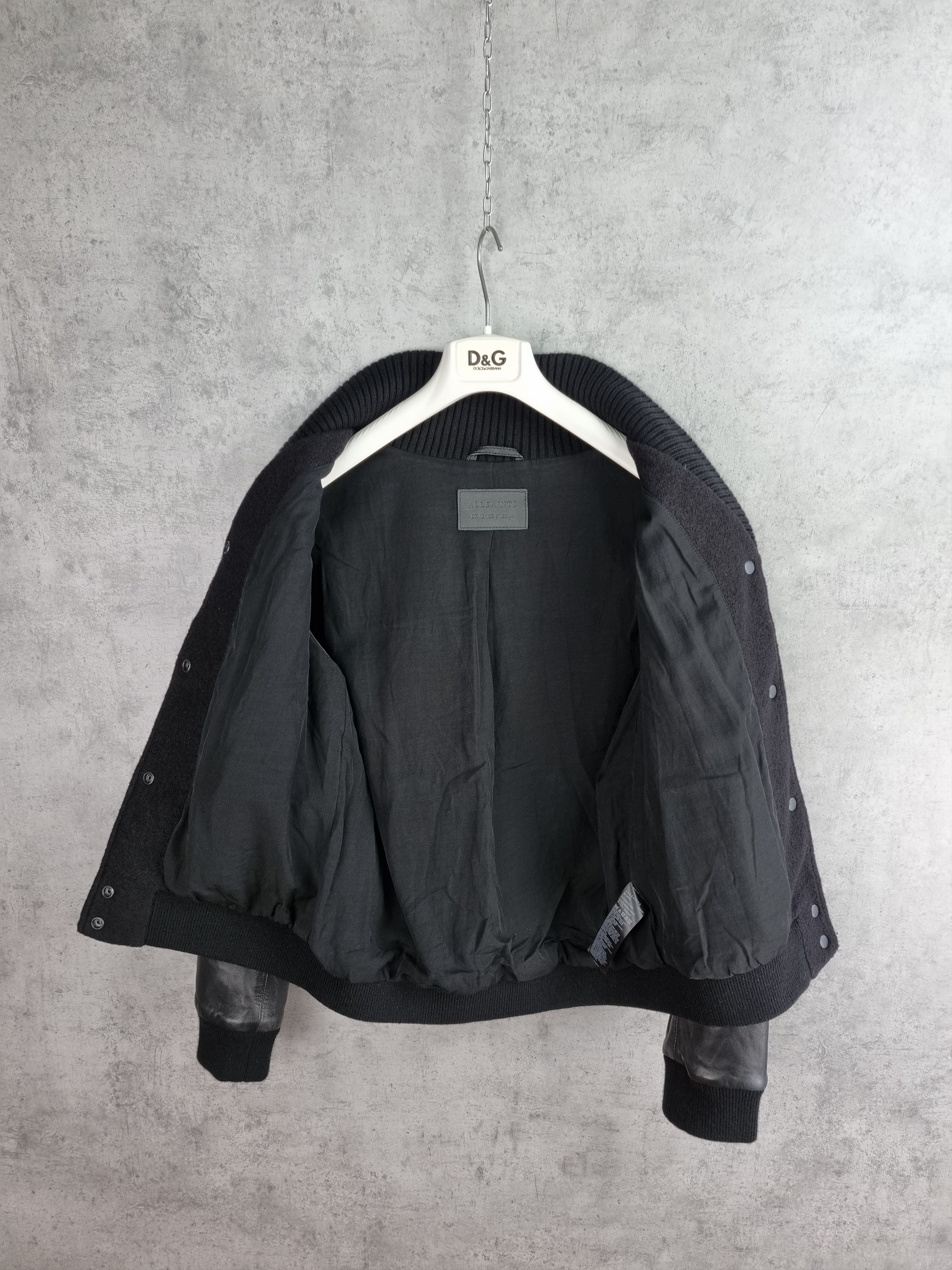 Allsaints × Japanese Brand 600$ Allsaints Bordin Teddy Jacket SAINT LAURENT Style Size US S / EU 44-46 / 1 - 6 Thumbnail