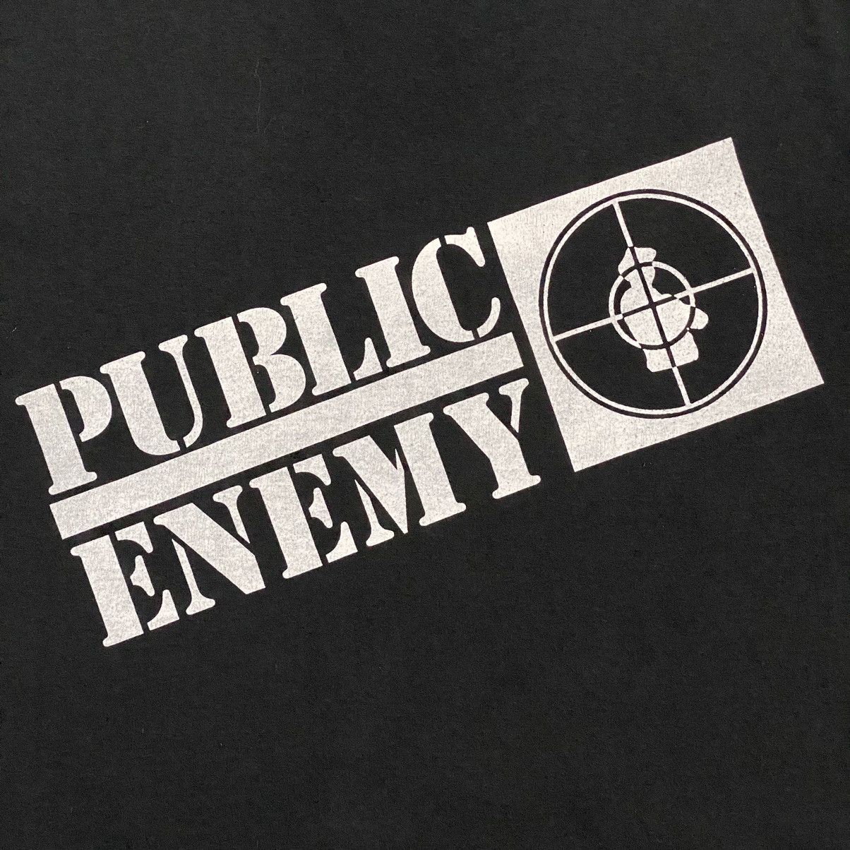 Public Enemy VINTAGE 90S PUBLIC ENEMY HAND PRINT Size US XL / EU 56 / 4 - 7 Thumbnail