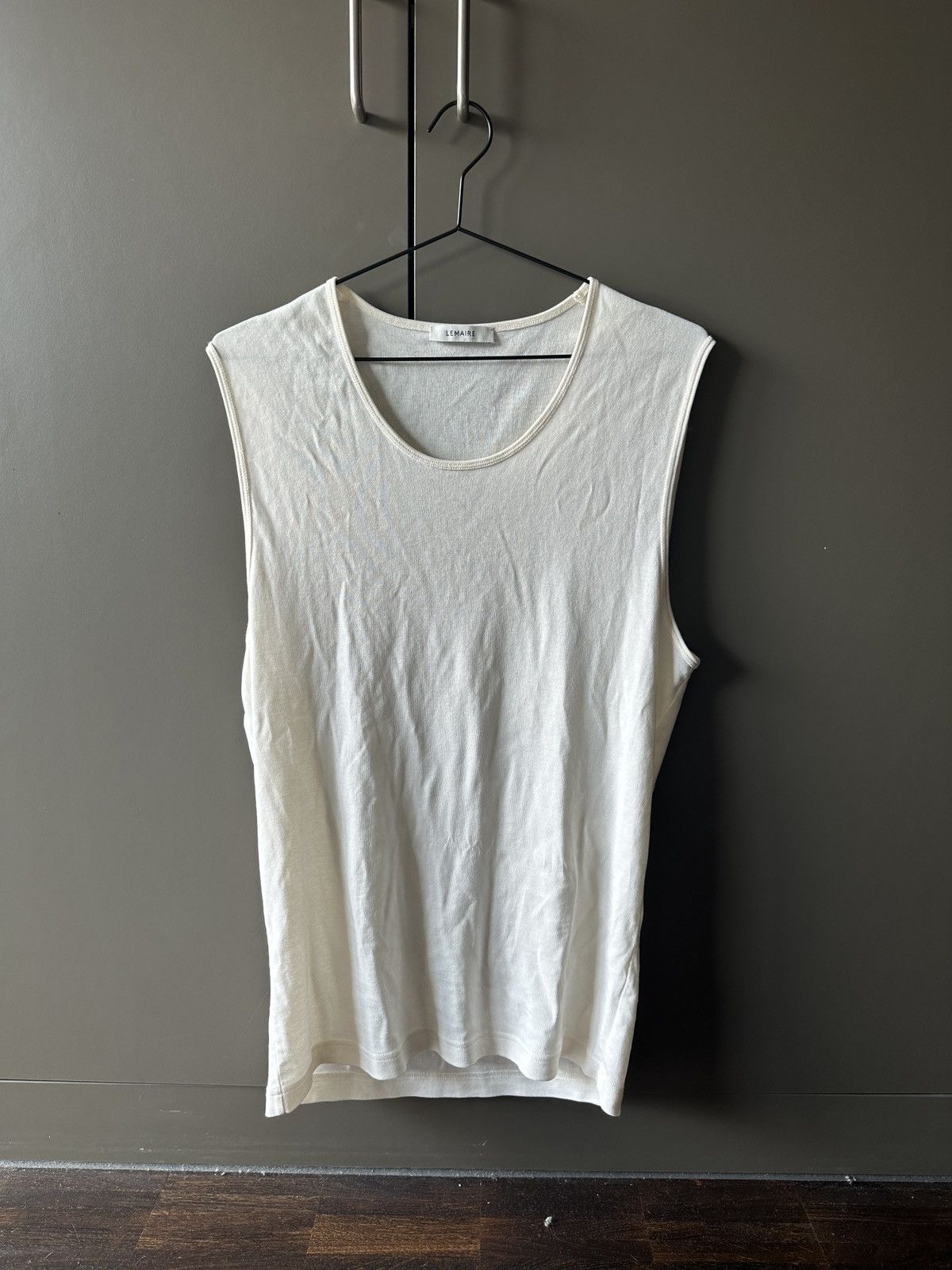 Lemaire Cream Lemaire Tank-Top | Grailed