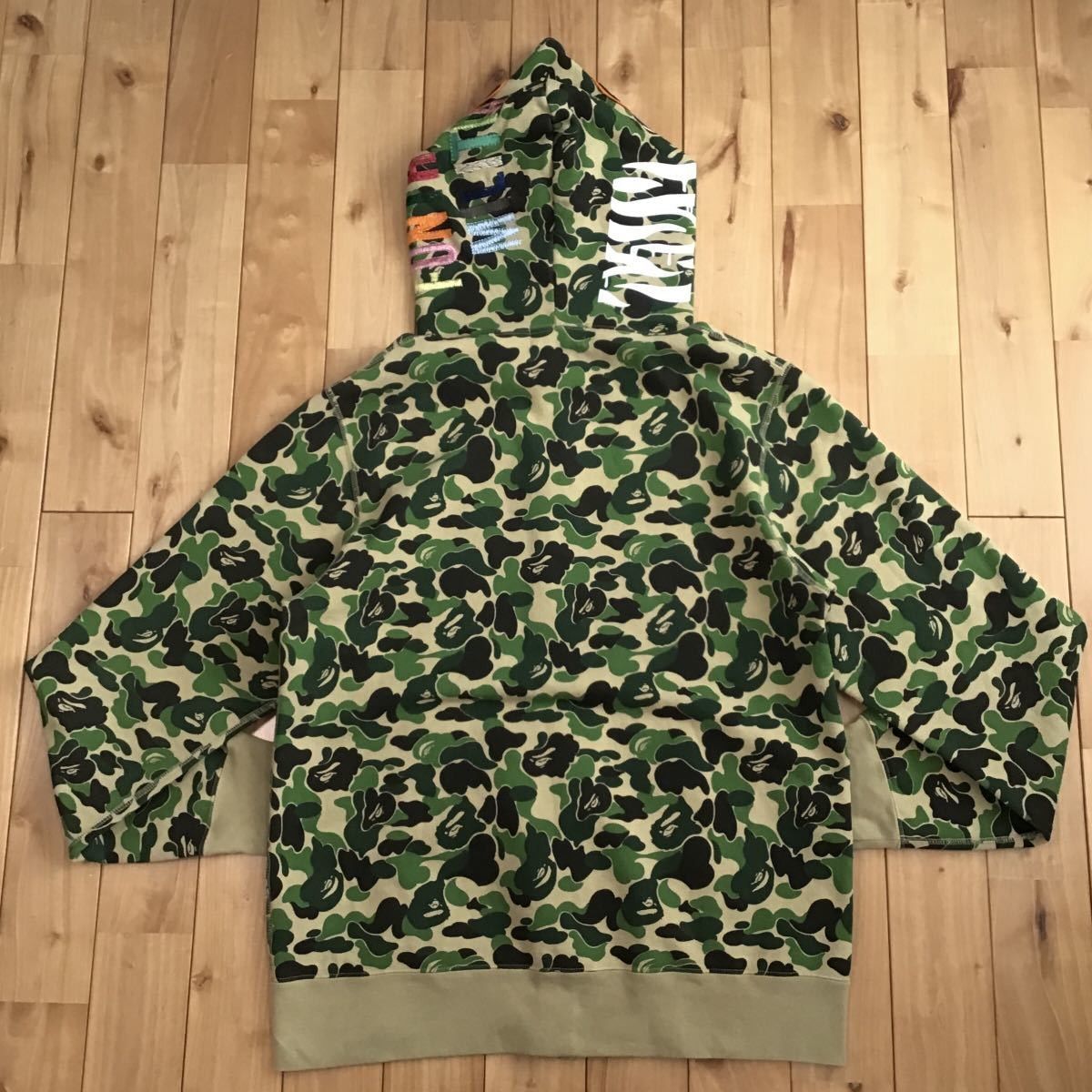 Bape BAPE ABC camo green tiger full zip hoodie a bathing ape Size US XL / EU 56 / 4 - 2 Thumbnail