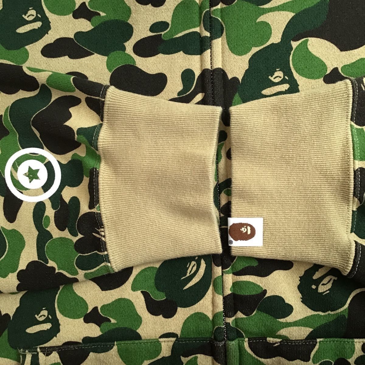 Bape BAPE ABC camo green tiger full zip hoodie a bathing ape Size US XL / EU 56 / 4 - 6 Thumbnail