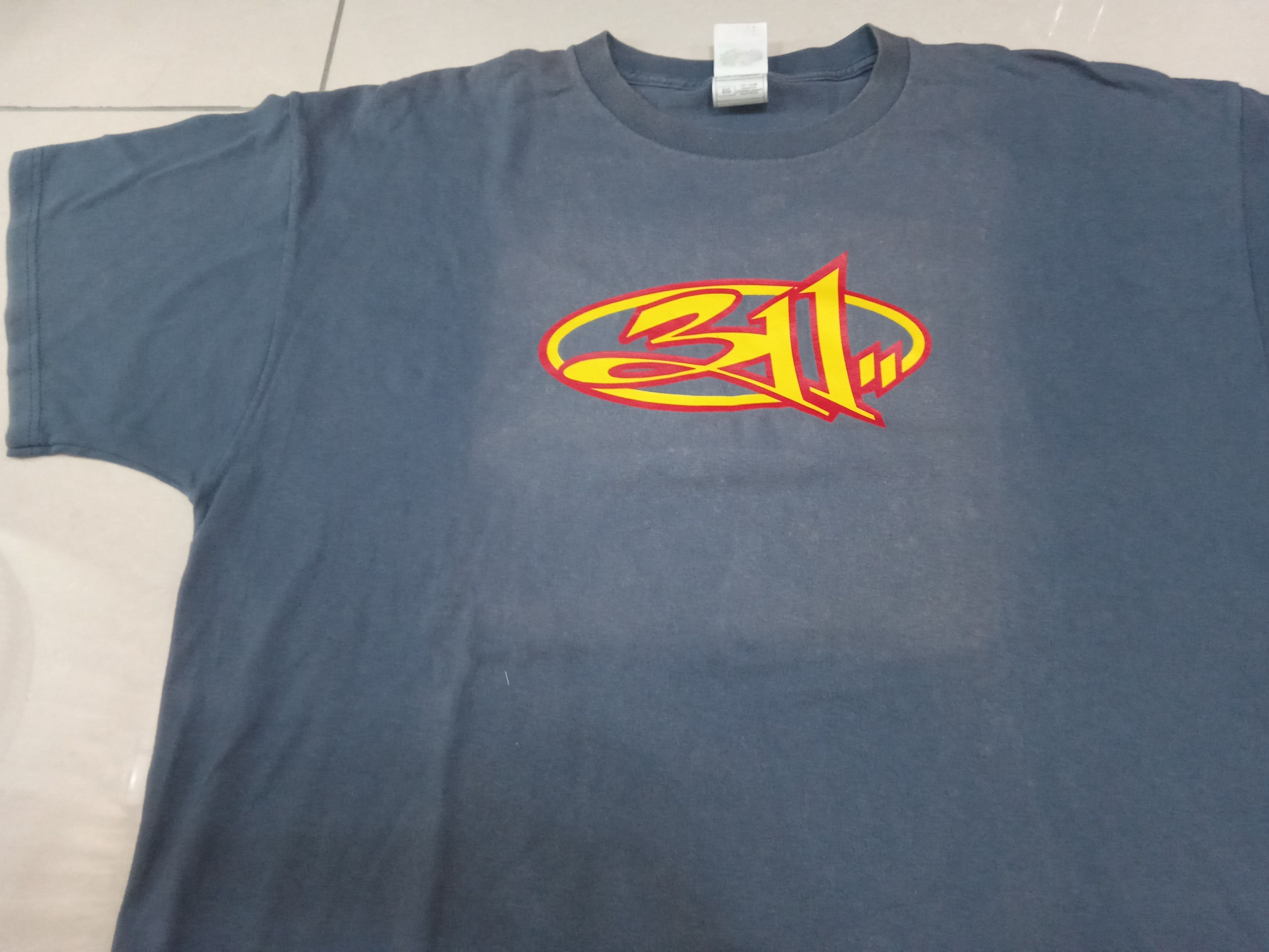 Band Tees Vintage 2000s 311 T Shirt Hardcore Size US XL / EU 56 / 4 - 3 Thumbnail