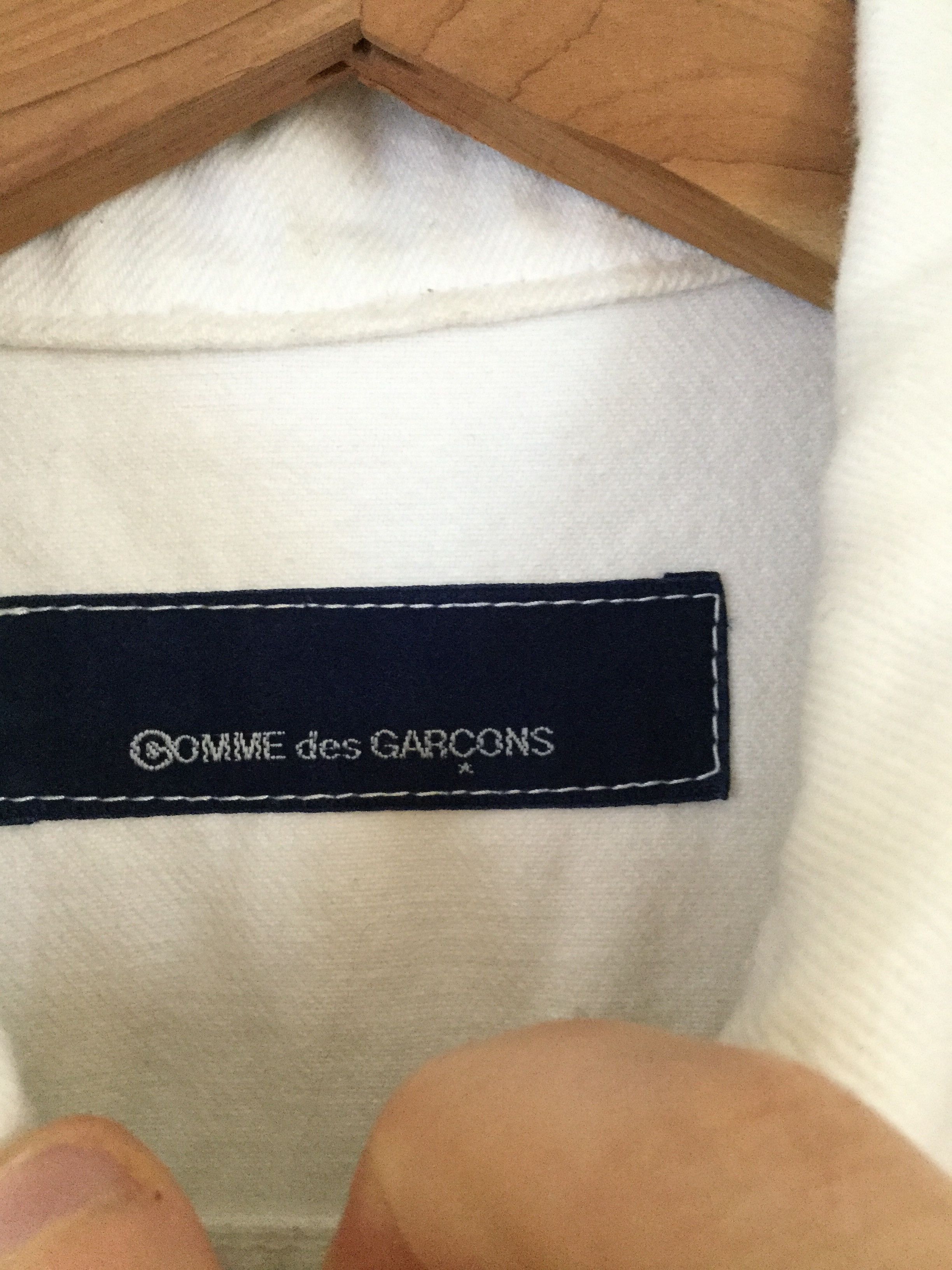Comme des Garcons AD1989 Reconstructed Scarf Trucker Jacket Size US S / EU 44-46 / 1 - 3 Thumbnail
