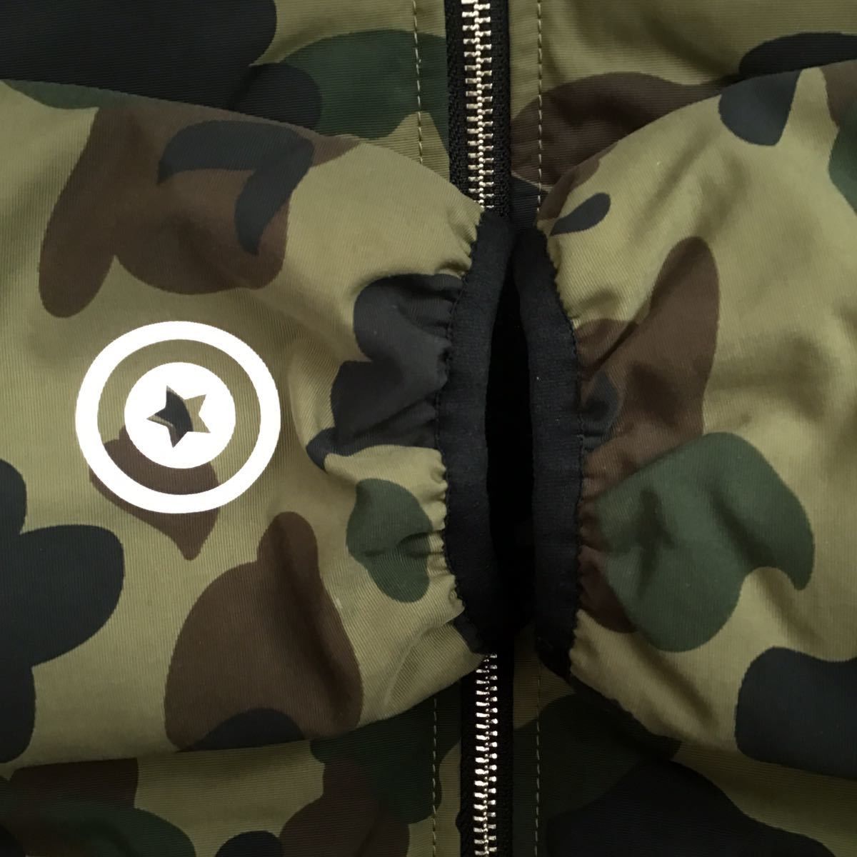 Bape Shark BAPE full zip hoodie batting jacket 1st camo green Size US S / EU 44-46 / 1 - 7 Thumbnail