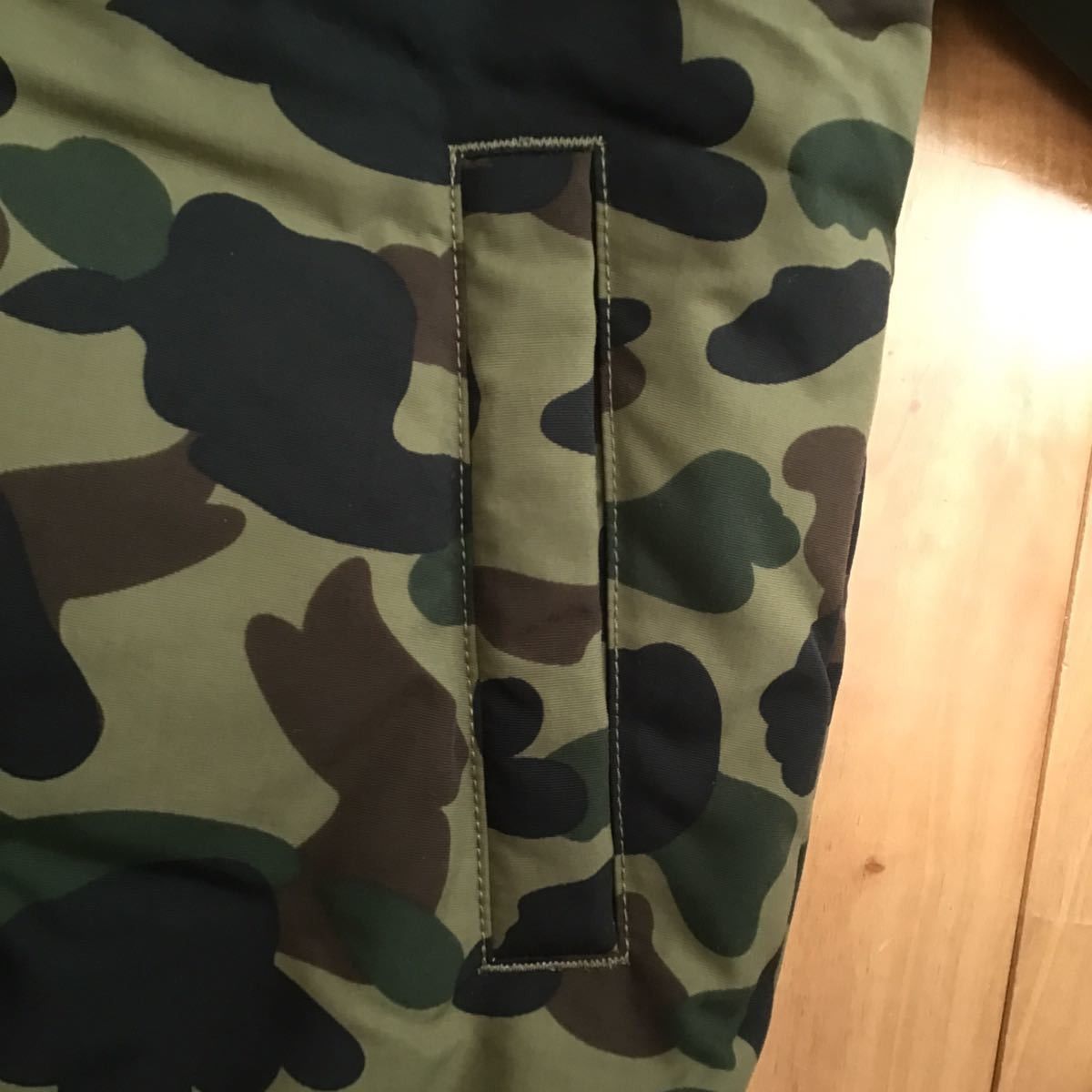 Bape Shark BAPE full zip hoodie batting jacket 1st camo green Size US S / EU 44-46 / 1 - 8 Thumbnail