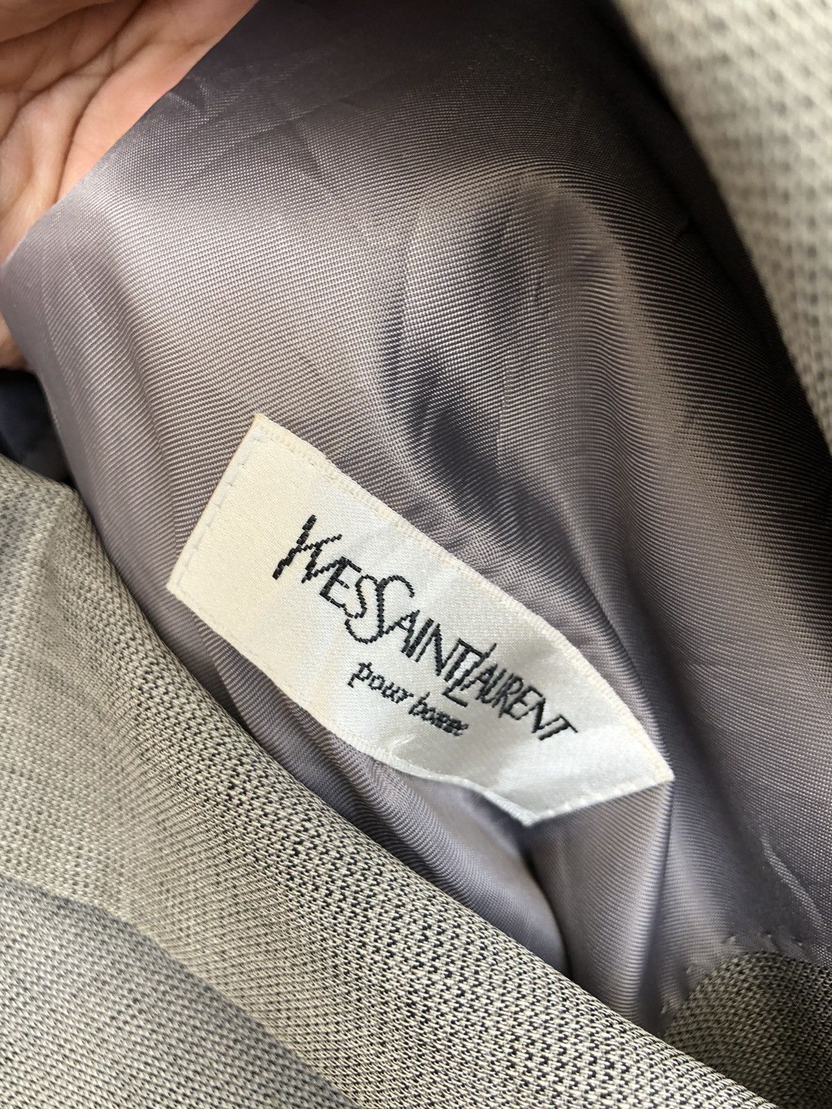 Yves Saint Laurent Vintage YvesSaintLaurent Plain Jacket 🧥 Size US L / EU 52-54 / 3 - 4 Thumbnail