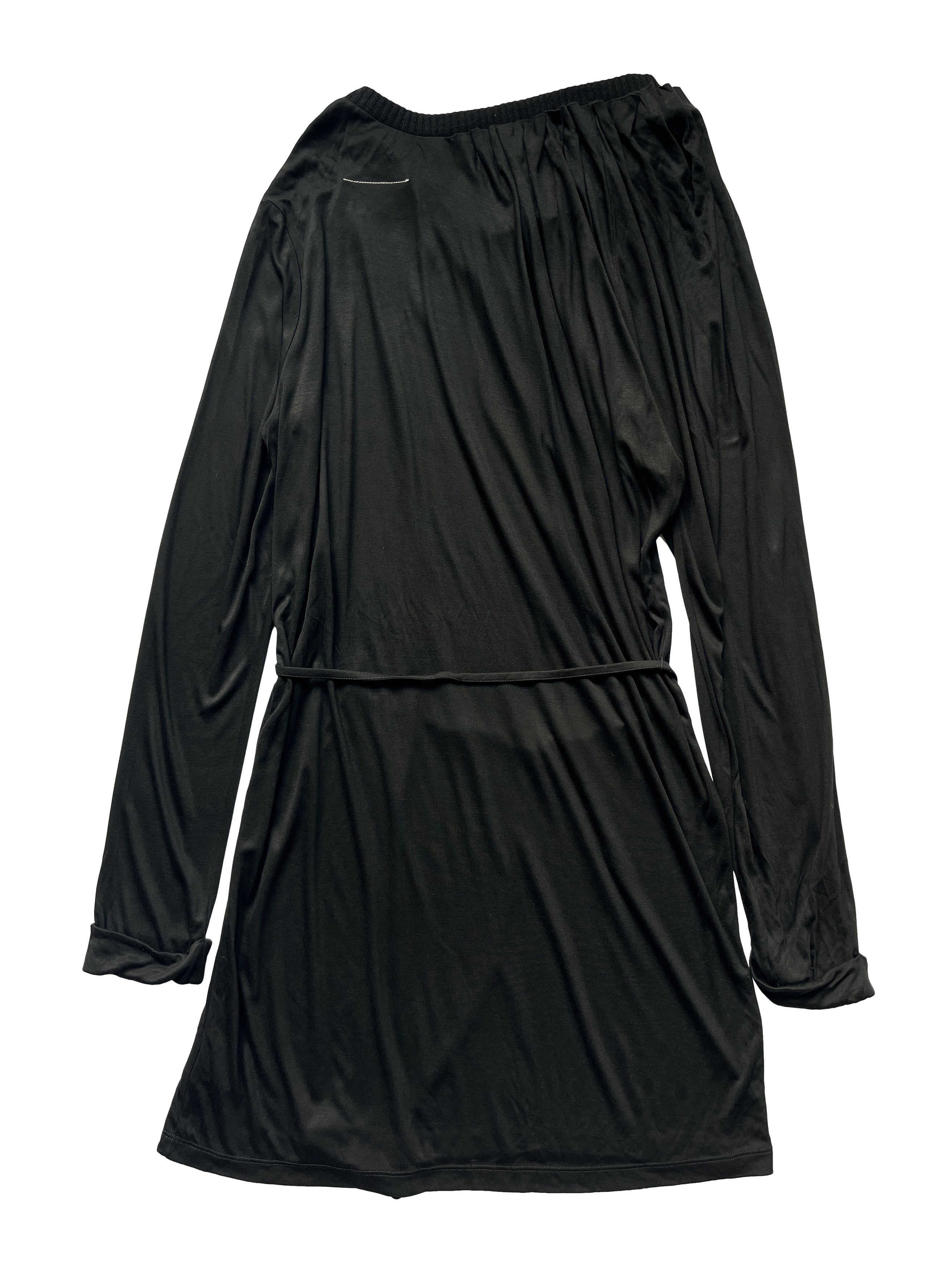 Maison Margiela ⚡️QUICK SALE⚡️2011 Maison Margiela 6 Black Asymmetric Dress Size XL / US 12-14 / IT 48-50 - 2 Thumbnail