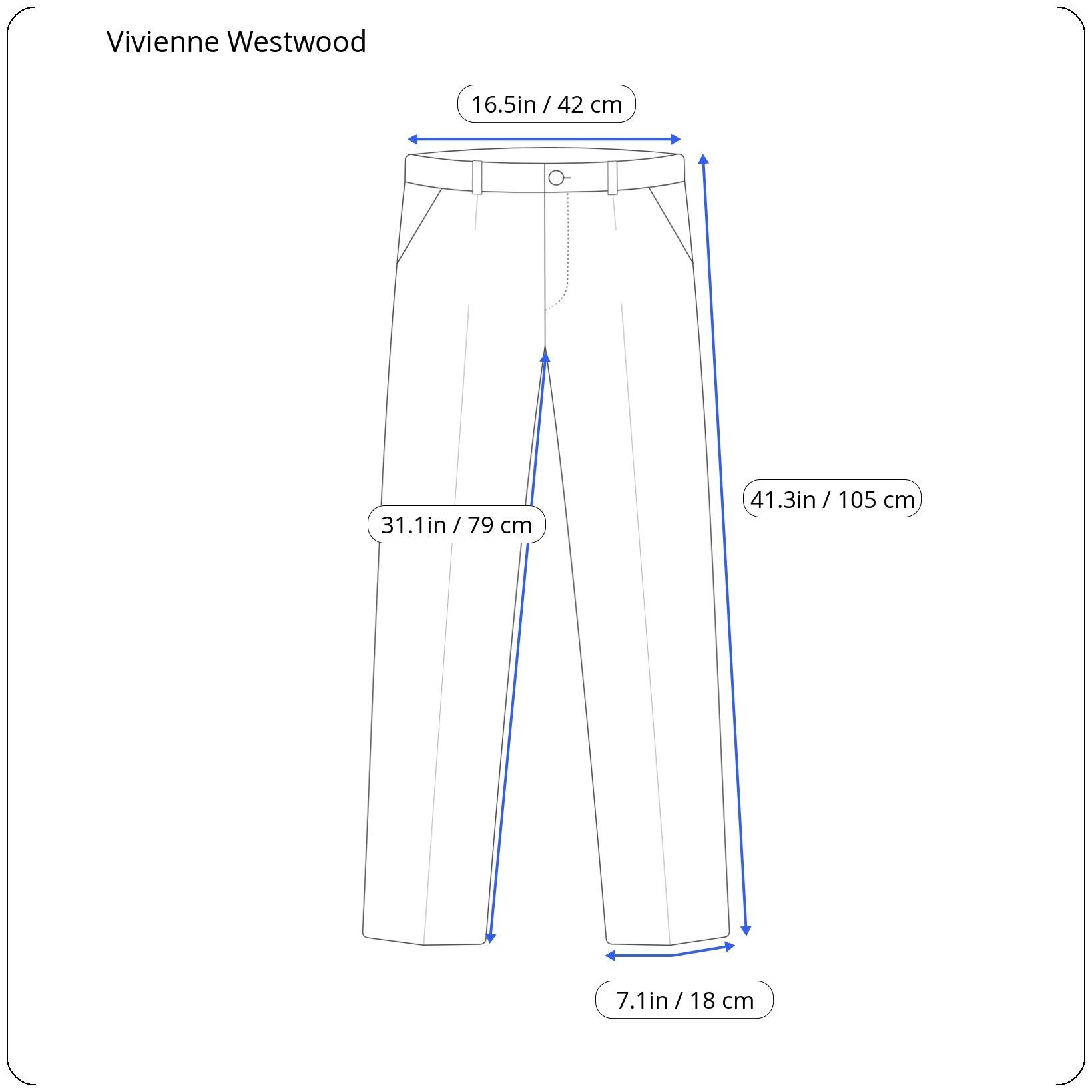 Vivienne Westwood ⚡️QUICK SALE⚡️2012 Vivienne Westwood Grey Pants Trousers Size US 34 / EU 50 - 7 Thumbnail