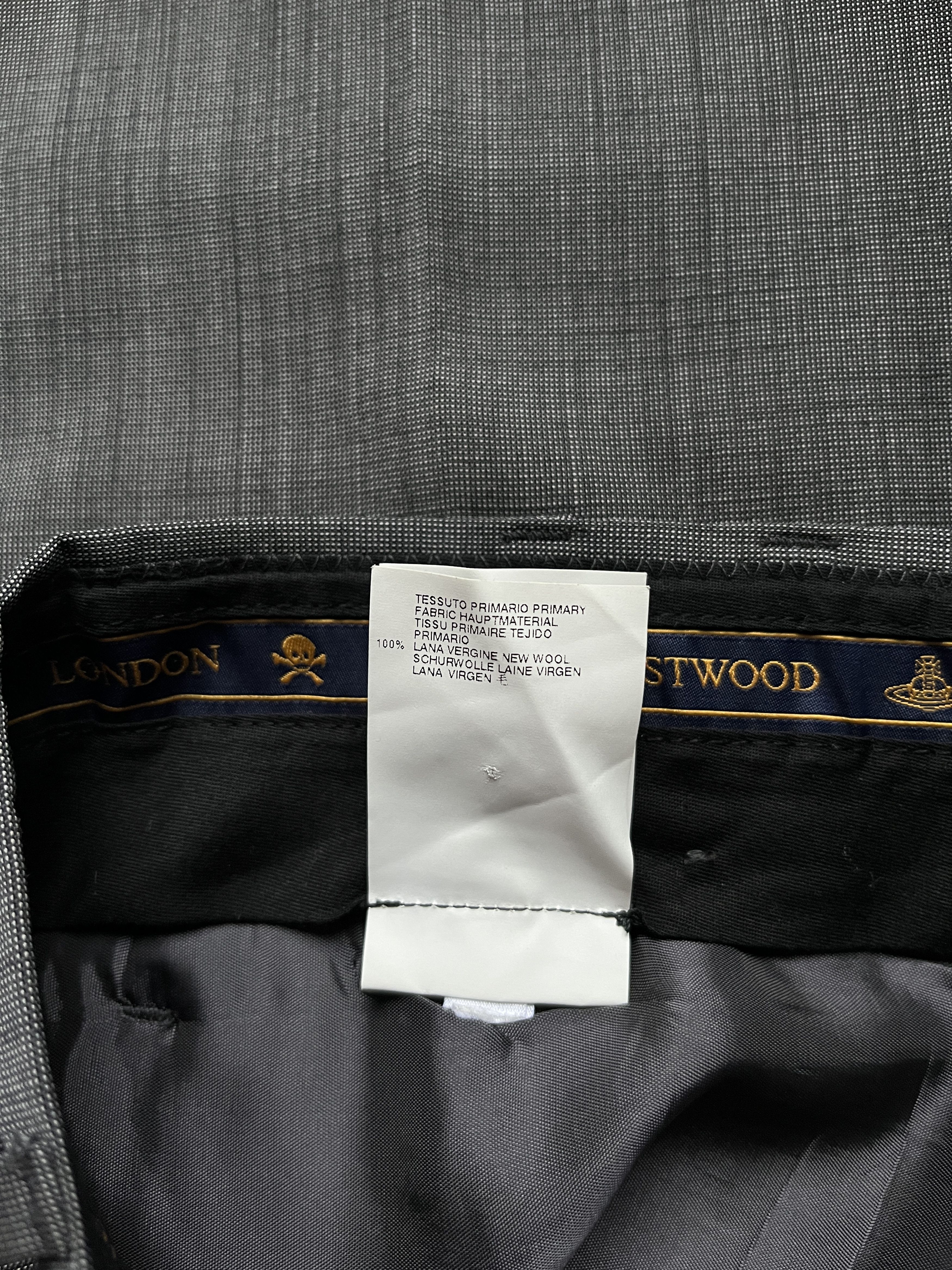 Vivienne Westwood ⚡️QUICK SALE⚡️2012 Vivienne Westwood Grey Pants Trousers Size US 34 / EU 50 - 4 Thumbnail