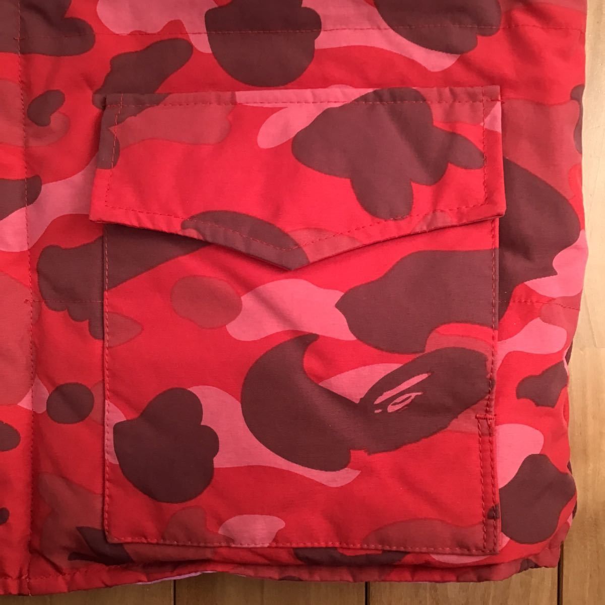Bape 🔥Reversible🔥 Down jacket pink camo × red camo BAPE ape Size S / US 4 / IT 40 - 7 Thumbnail