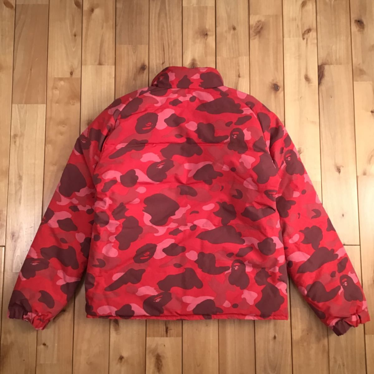 Bape 🔥Reversible🔥 Down jacket pink camo × red camo BAPE ape Size S / US 4 / IT 40 - 5 Thumbnail