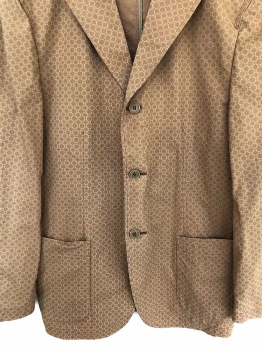 Ermenegildo Zegna Zegna Fullprint Double Pocket Jacket Size US S / EU 44-46 / 1 - 4 Thumbnail