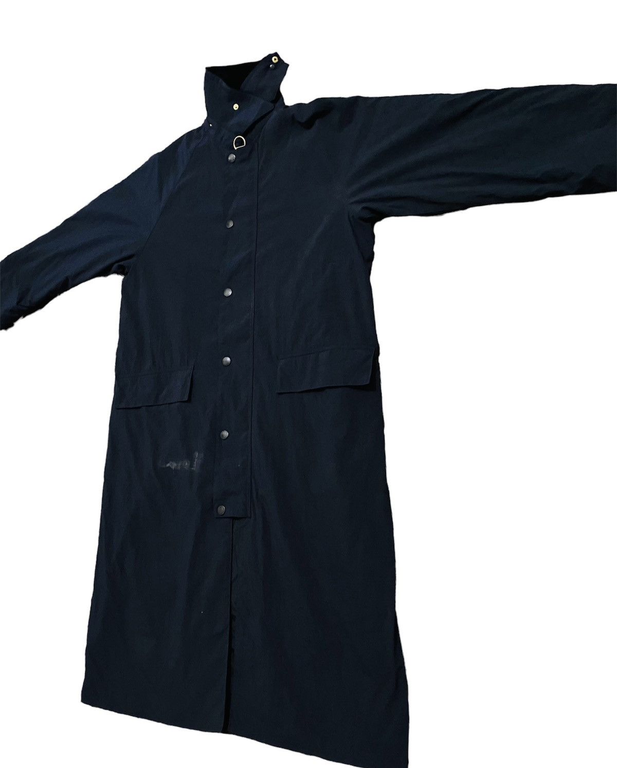Barbour × Designer × Japanese Brand (B) BARBOUR POLYESTER TRENCH COAT Size US M / EU 48-50 / 2 - 2 Thumbnail