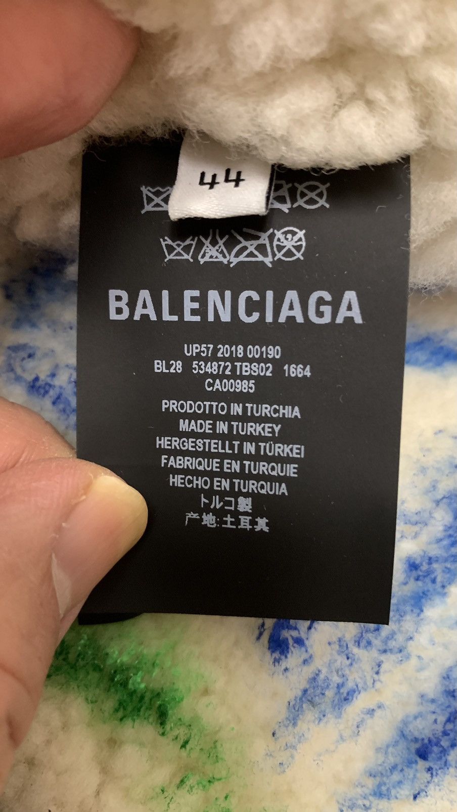 Balenciaga Balenciaga 18AW oversize leather bomber jacket Size US XXL / EU 58 / 5 - 9 Thumbnail
