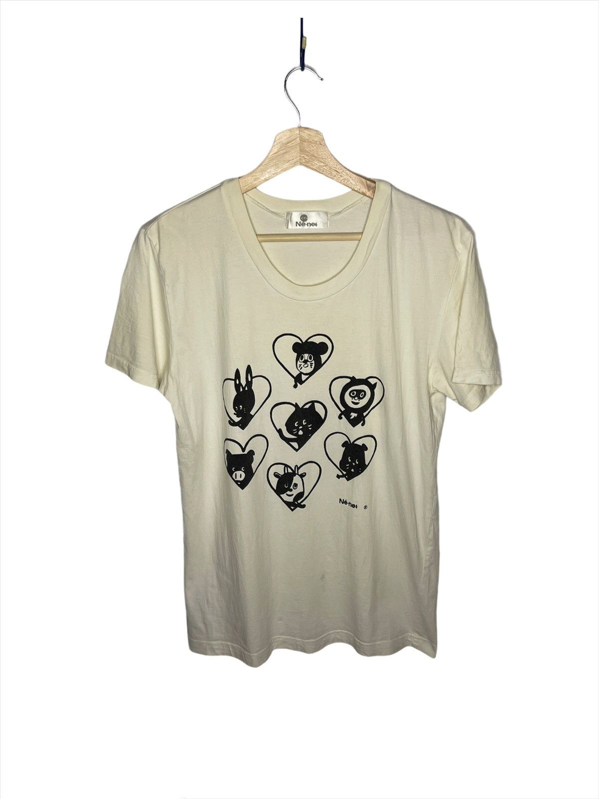 Issey Miyake × Ne-Net Issey Miyake Ne-Net Cat Designer T-Shirt Size US M / EU 48-50 / 2 - 1 Thumbnail
