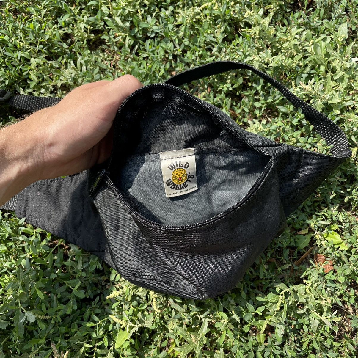 Vintage Vintage Y2K Nylon Crossbody Bag Multiple Pockets Black OS Size ONE SIZE - 5 Thumbnail