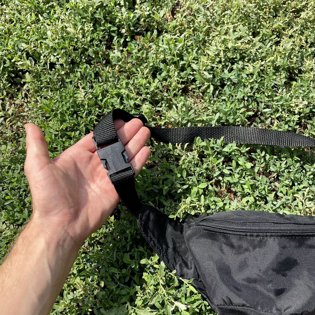 Vintage Vintage Y2K Nylon Crossbody Bag Multiple Pockets Black OS Size ONE SIZE - 4 Thumbnail
