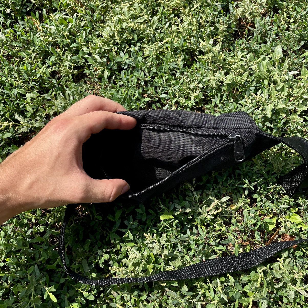 Vintage Vintage Y2K Nylon Crossbody Bag Multiple Pockets Black OS Size ONE SIZE - 6 Thumbnail
