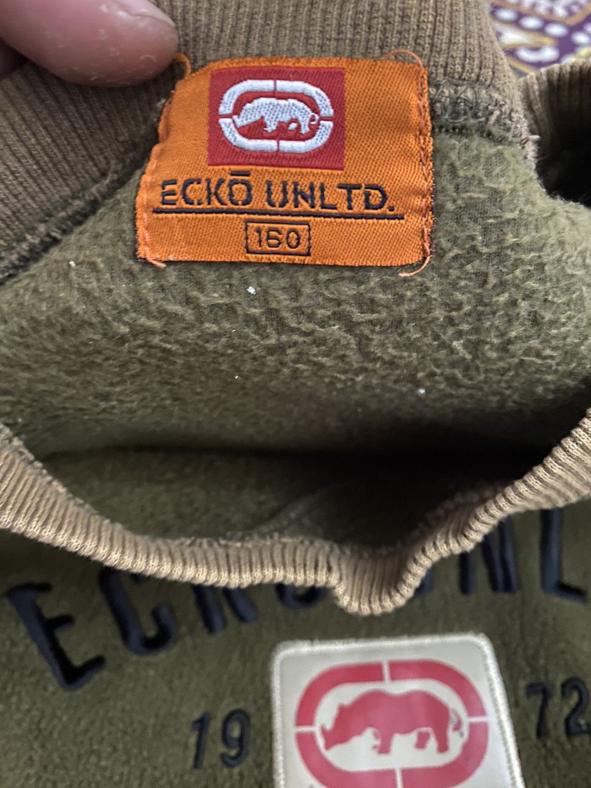 Ecko Unltd. × Vintage (D) ❣️NEEDGONE❣️ SWEATSHIRT ECKO FLEECE Size US L / EU 52-54 / 3 - 10 Thumbnail