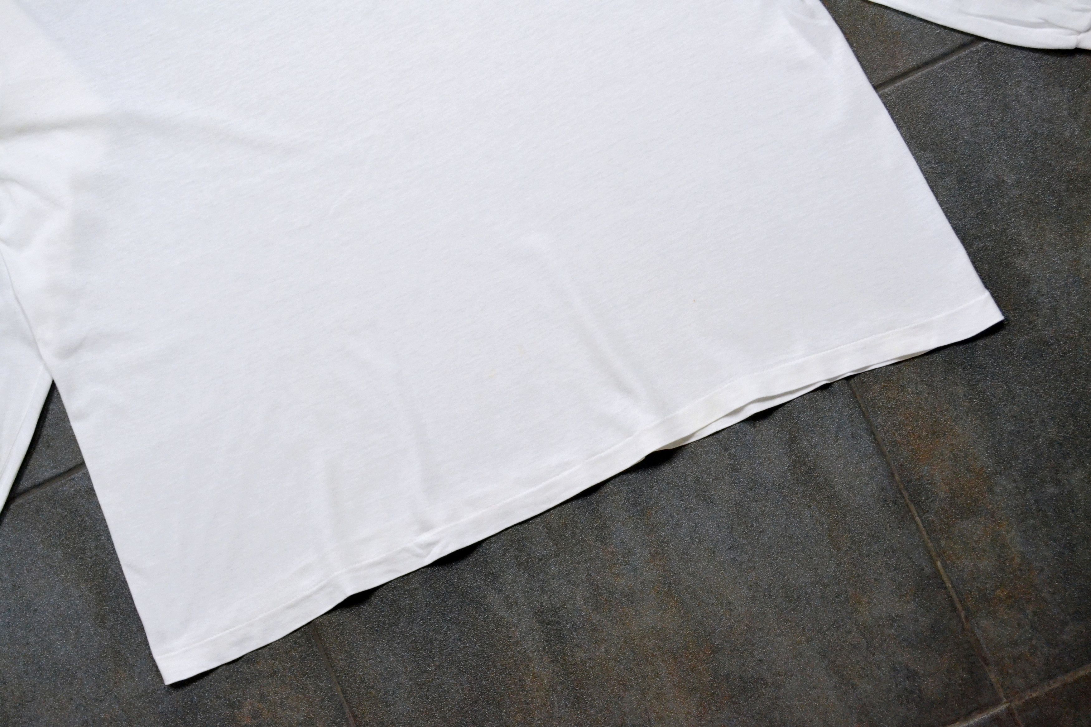 Champion × Vintage 80s Vintage Champion USA Logo White Long Sleeve T Shirt Size US XL / EU 56 / 4 - 6 Thumbnail
