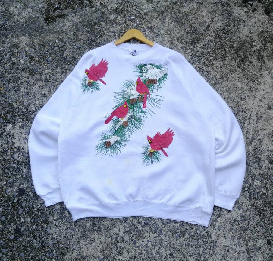 Habitat × Vintage Vintage Birds Sweatshirt Size US M / EU 48-50 / 2 - 1 Thumbnail