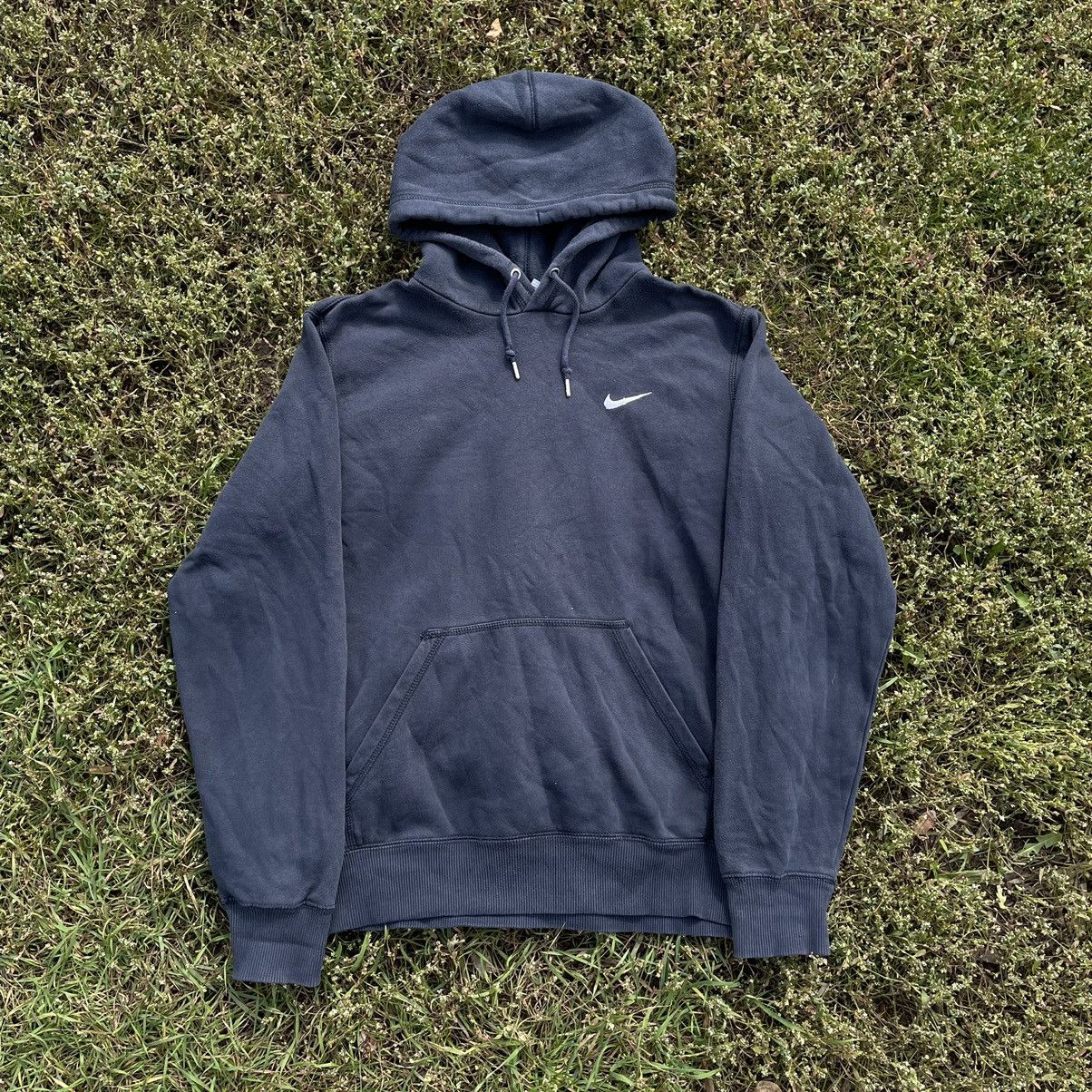 Vintage Vintage 90s Nike Faded Logo Hoodie Streetwear Skate Baggy M Size US M / EU 48-50 / 2 - 1 Thumbnail