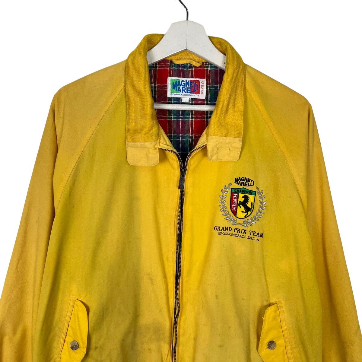 Ferrari 🔥 VINTAGE FERRARI MAGNETI MARELLI GRAND PRIX TEAM JACKET Size US L / EU 52-54 / 3 - 3 Thumbnail