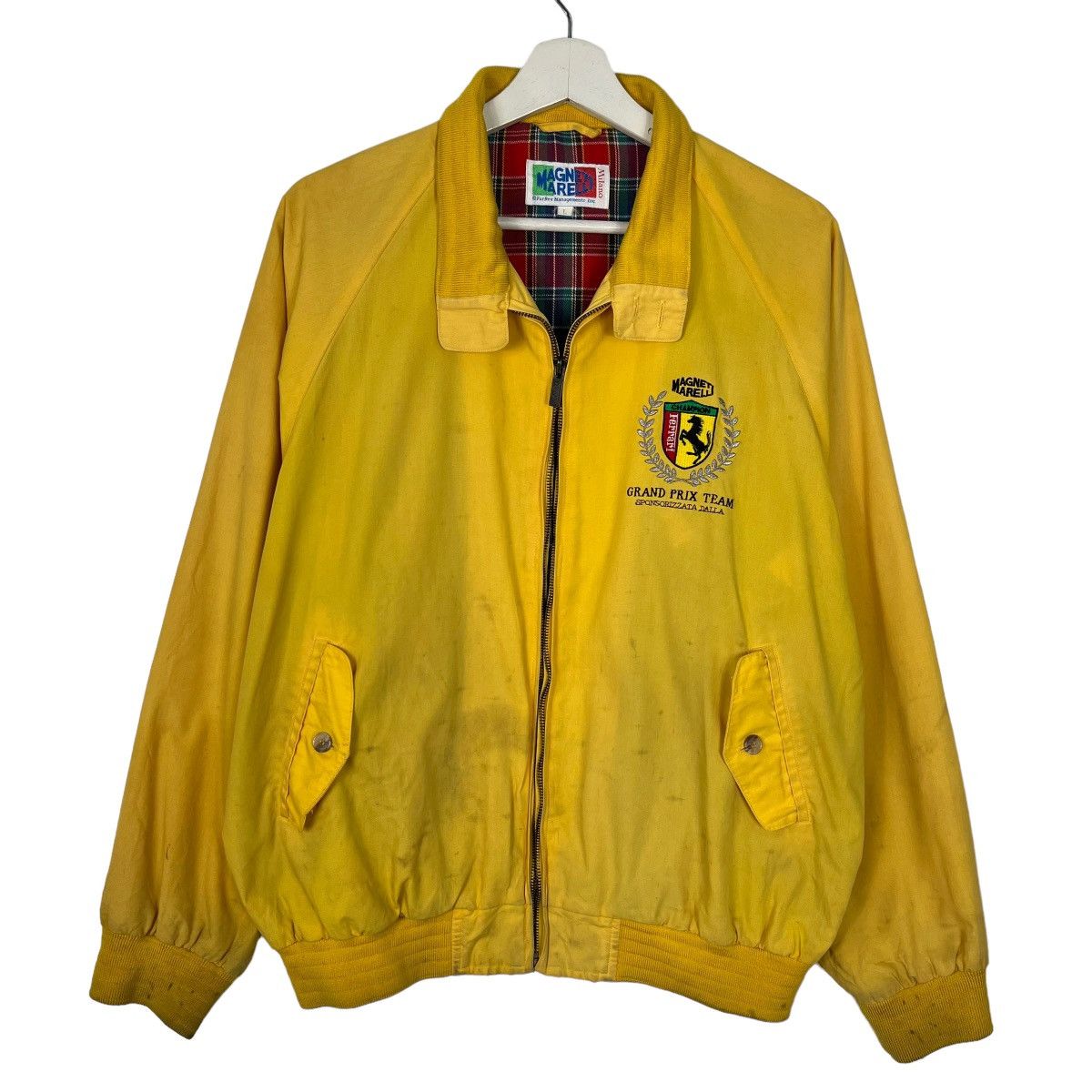 Ferrari 🔥 VINTAGE FERRARI MAGNETI MARELLI GRAND PRIX TEAM JACKET Size US L / EU 52-54 / 3 - 1 Thumbnail
