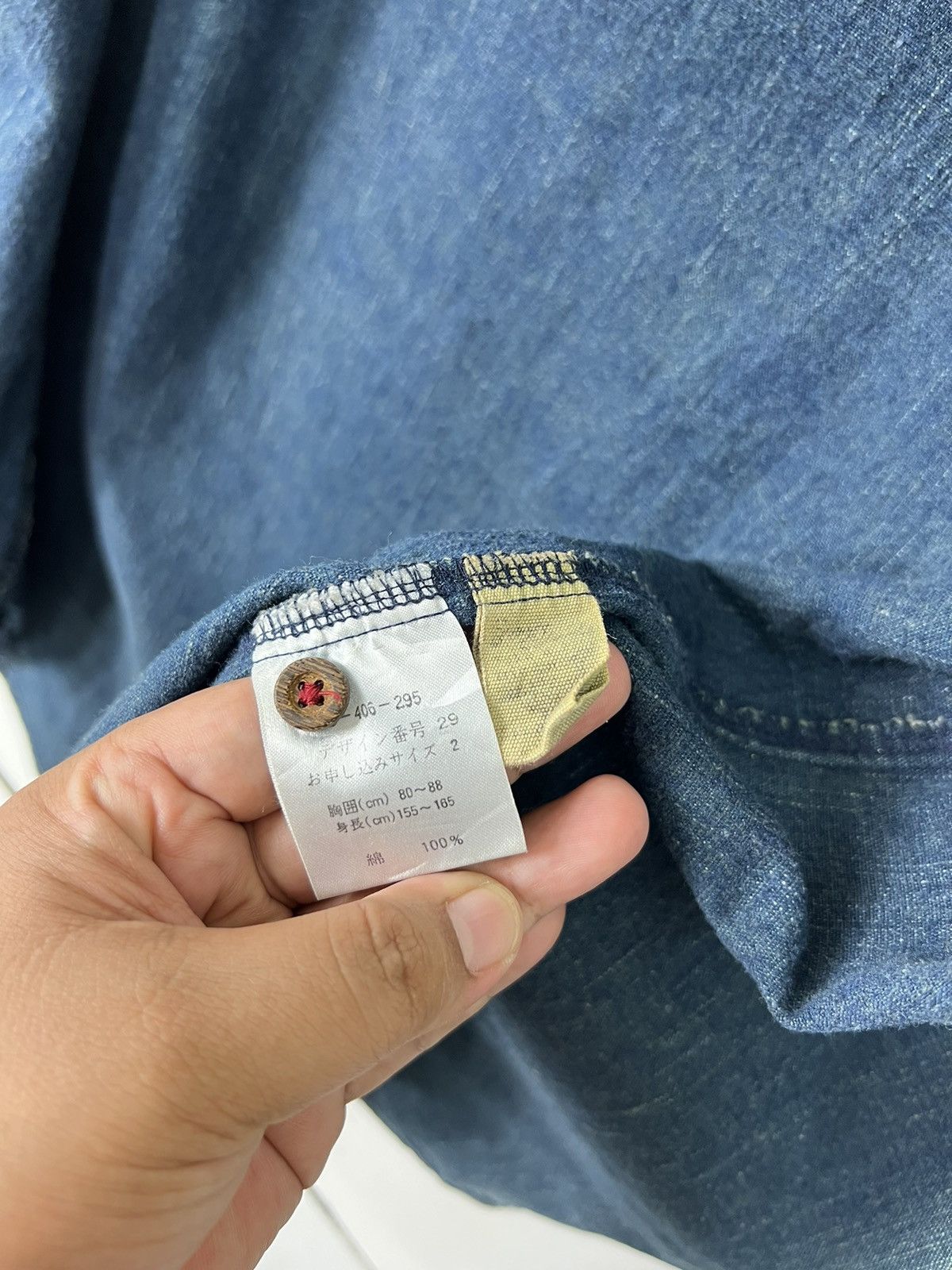 45rpm 🔥 INDIGO BLUE SHIRT JACKET Size US S / EU 44-46 / 1 - 10 Thumbnail