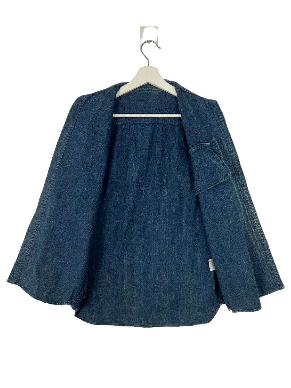 45rpm 🔥 INDIGO BLUE SHIRT JACKET Size US S / EU 44-46 / 1 - 6 Thumbnail