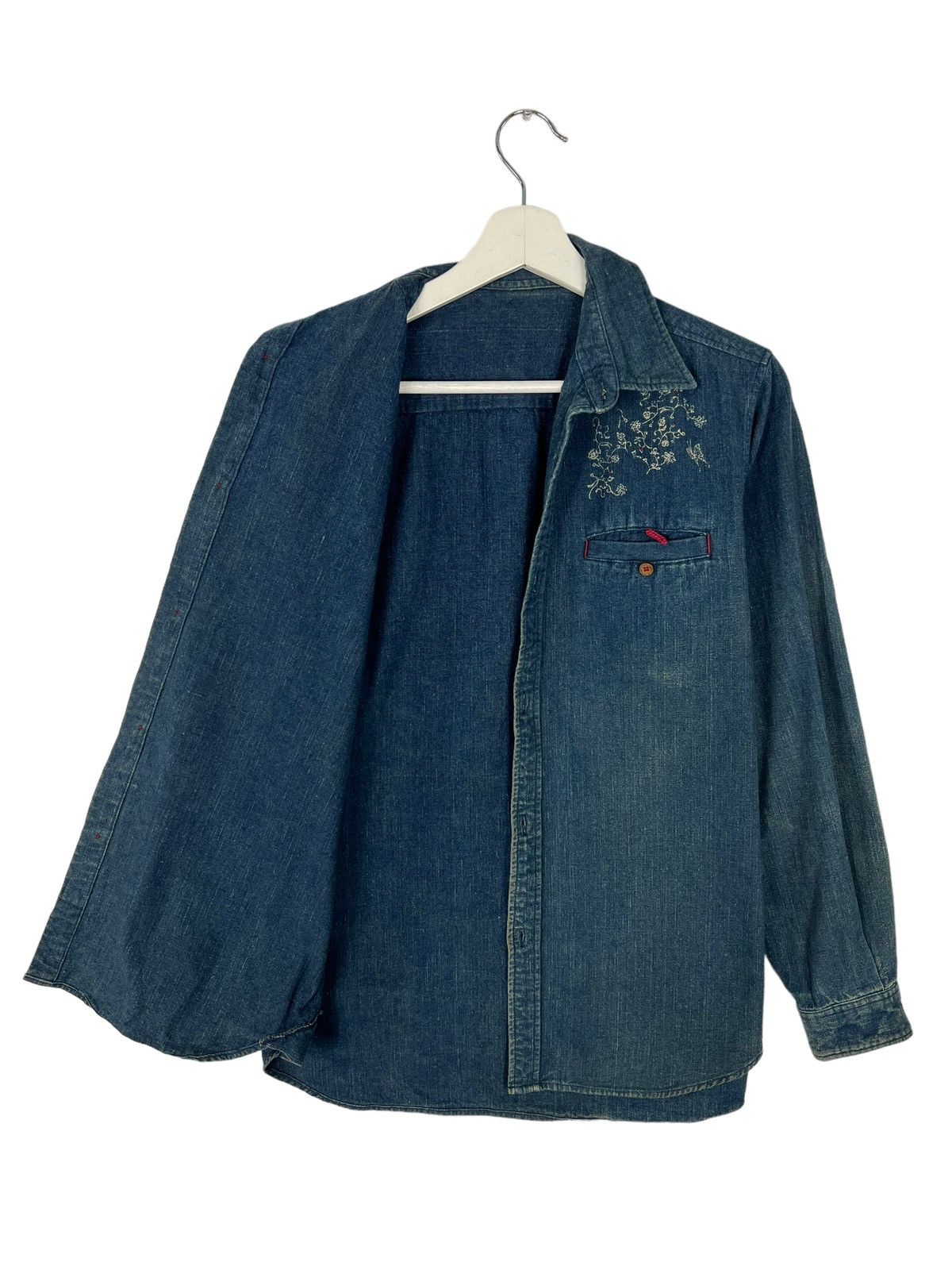 45rpm 🔥 INDIGO BLUE SHIRT JACKET Size US S / EU 44-46 / 1 - 5 Thumbnail